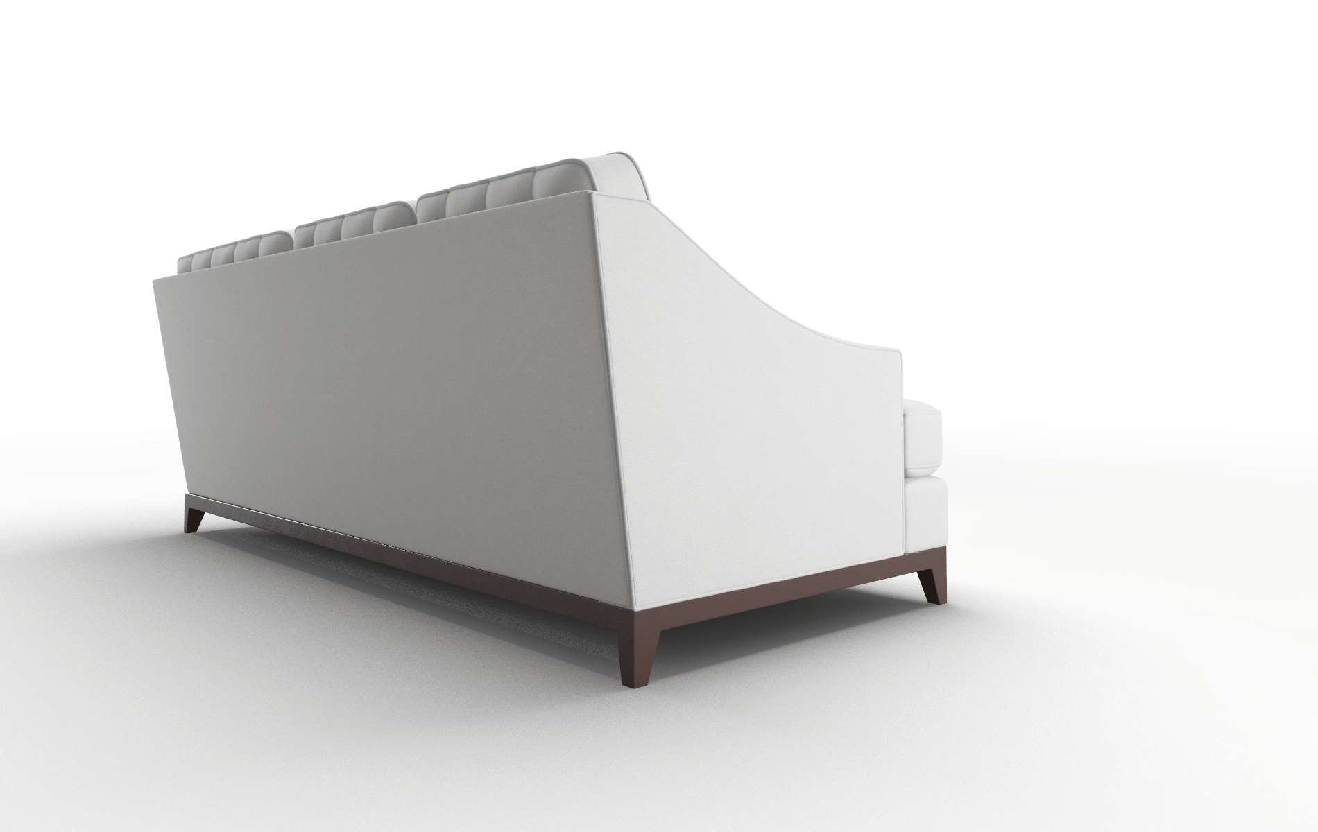 Geneva Dawson Platinum Sectional espresso legs 3