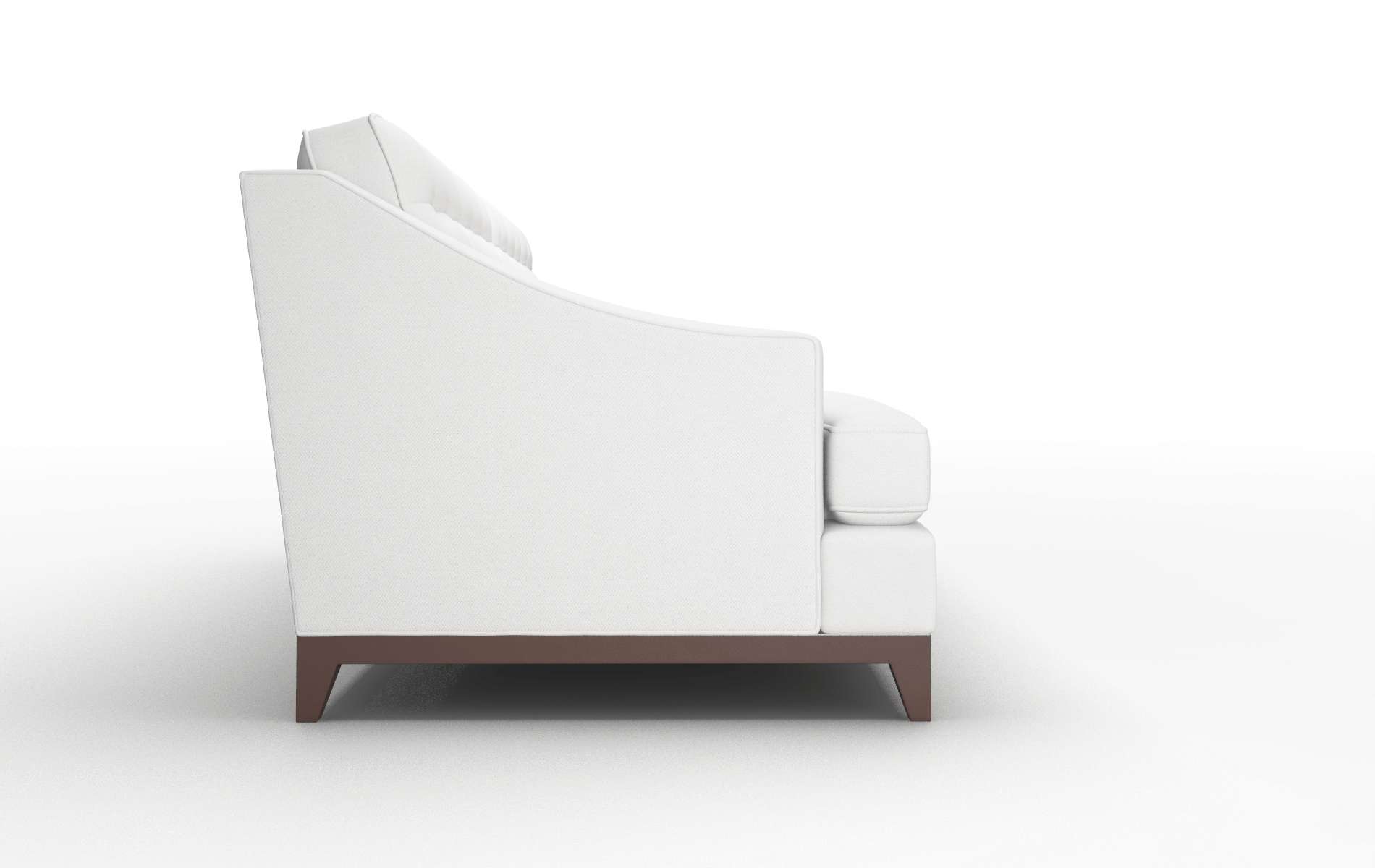 Geneva Dawson Platinum Sofa espresso legs 3