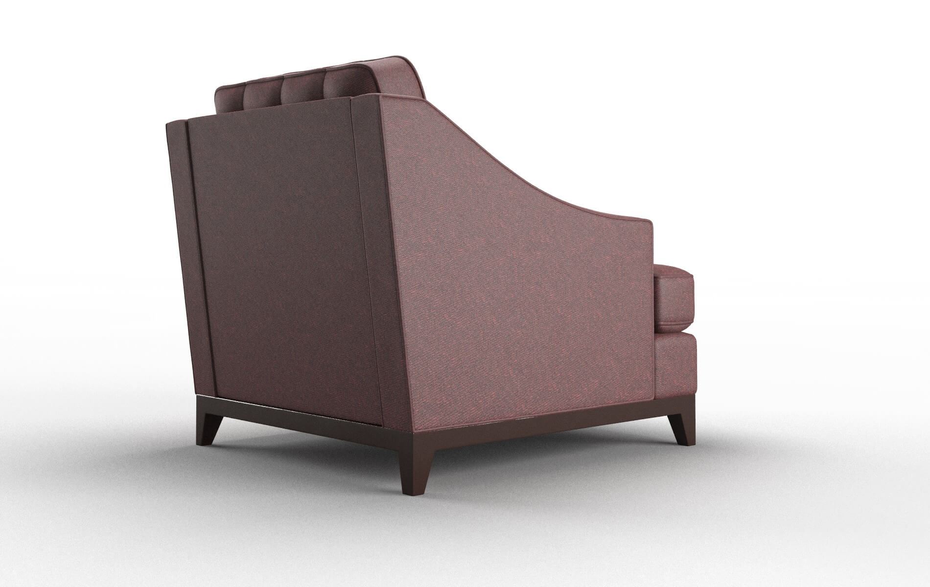 Geneva Derby Berry Chair espresso legs 5