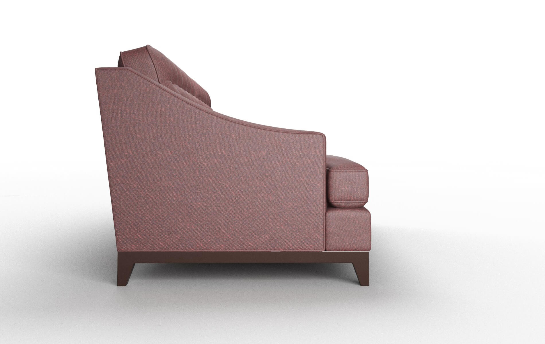 Geneva Derby Berry Sofa espresso legs 3