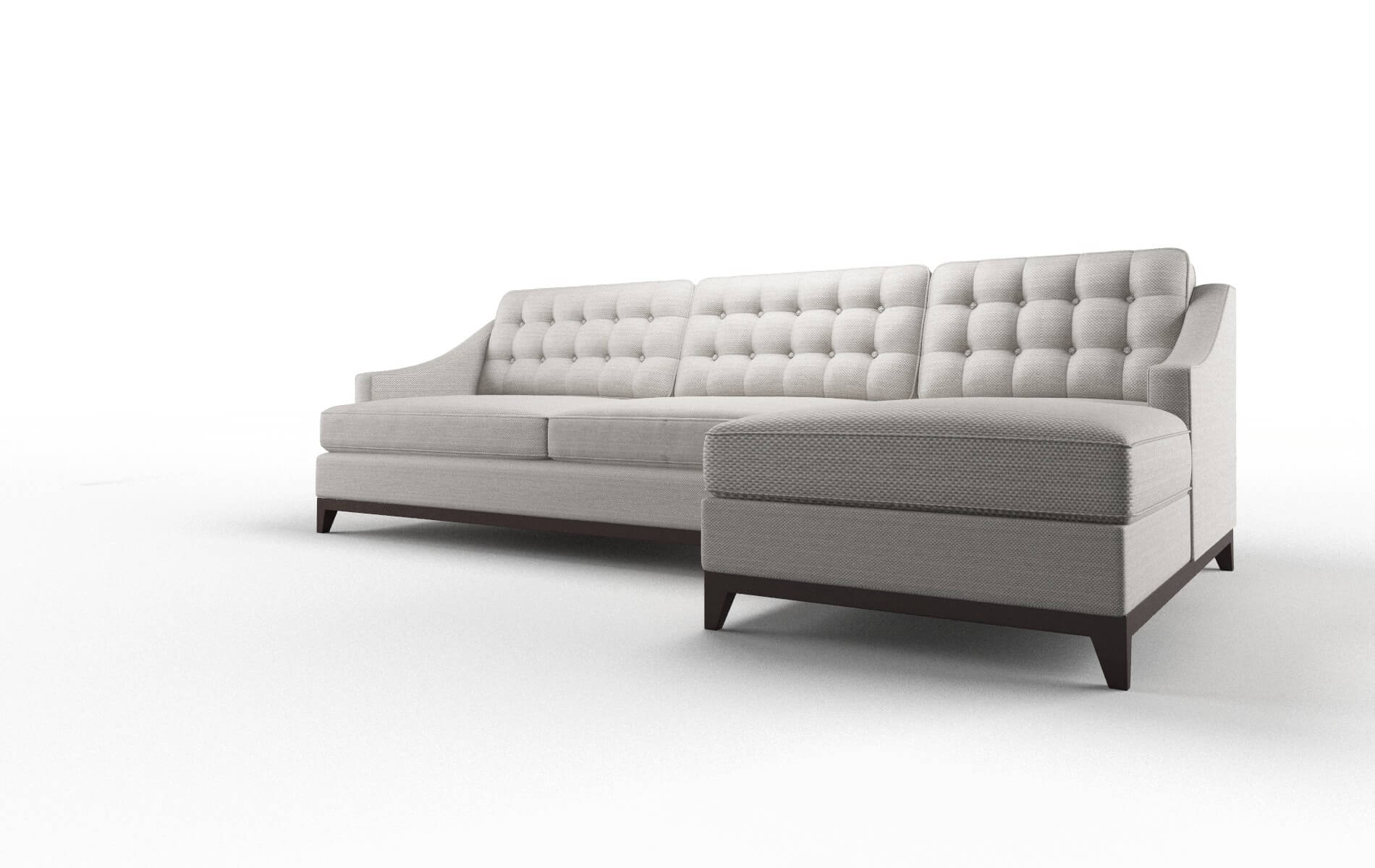 Geneva Derby Grey Panel espresso legs 4