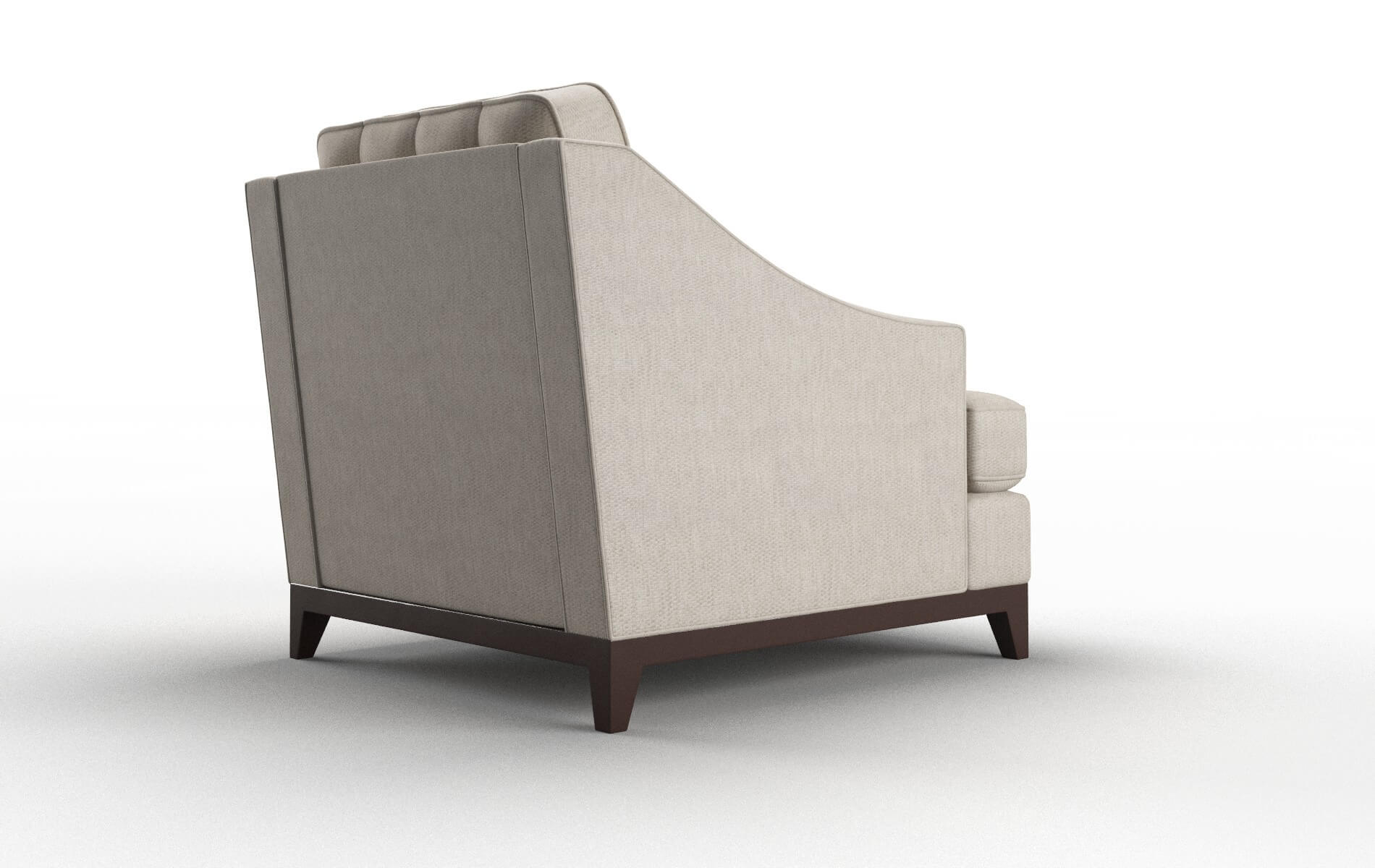 Geneva Derby Linen Chair espresso legs 5