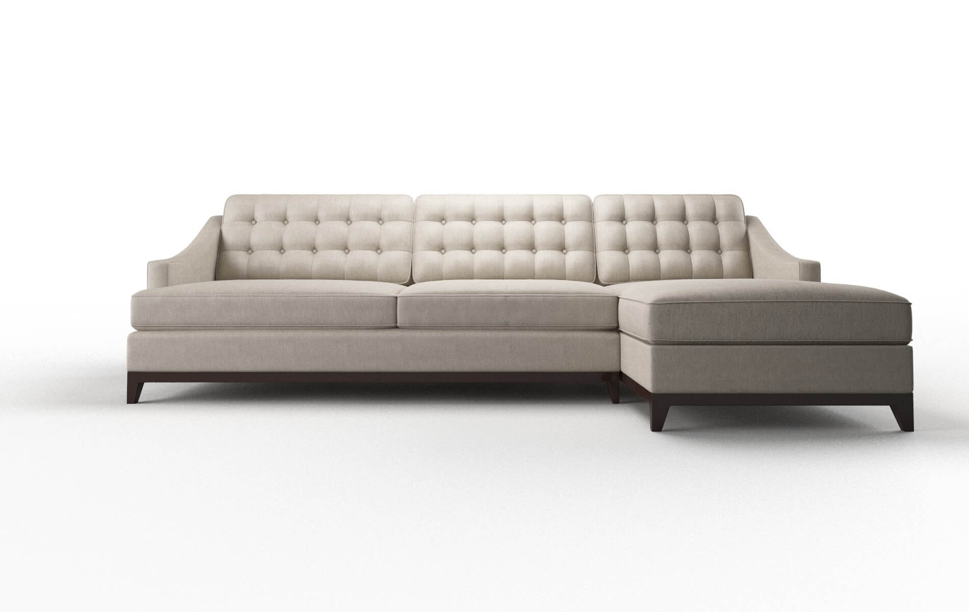 Geneva Derby linen Panel Espresso Legs  1