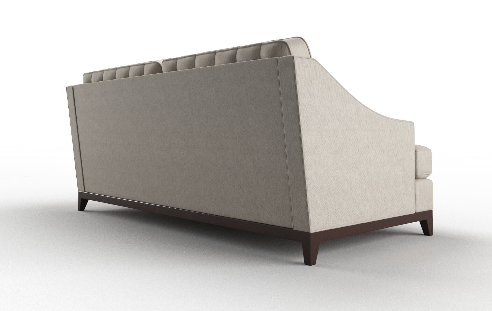 Geneva Derby Linen Sofa espresso legs 4