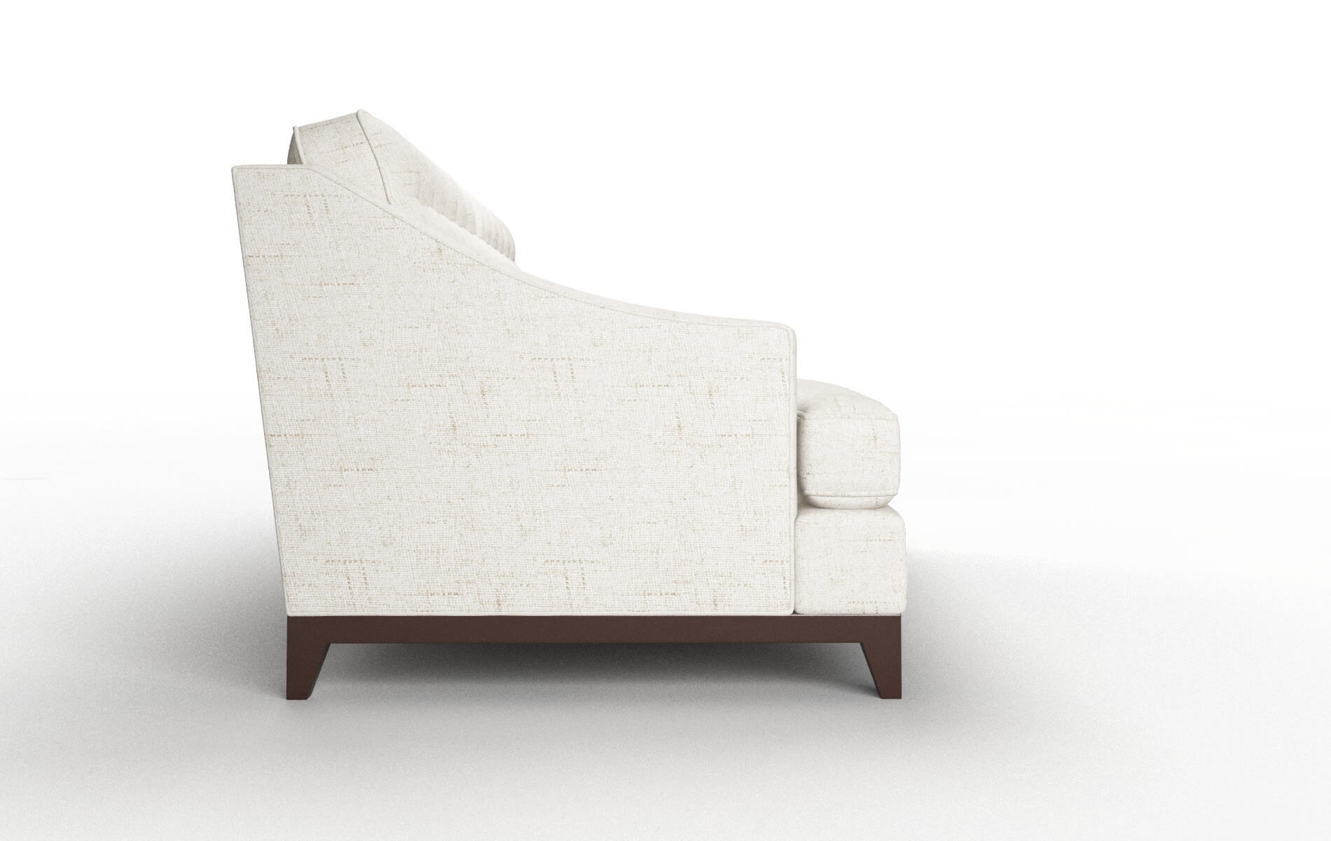 Geneva Derby Taupe Sofa espresso legs 3