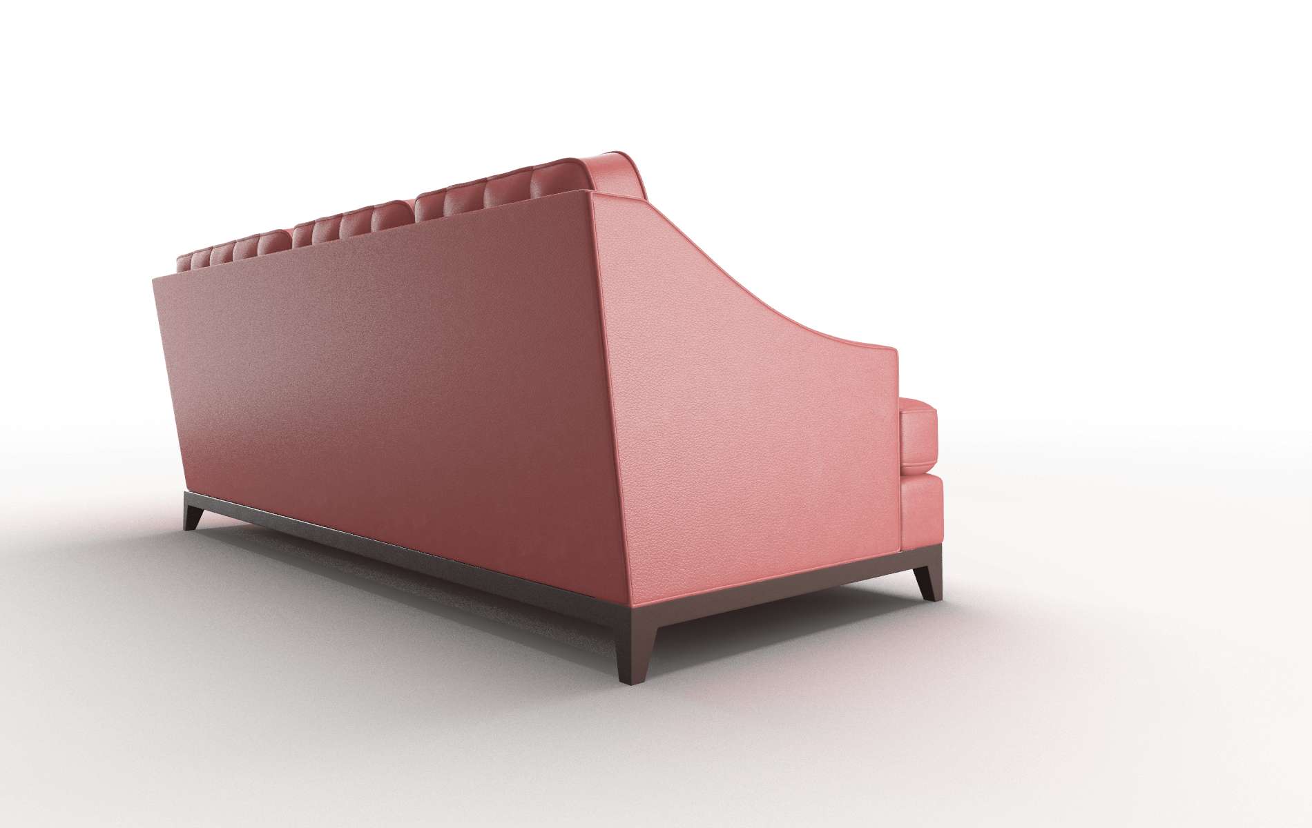 Geneva Dillion Cordovan Sectional espresso legs 3