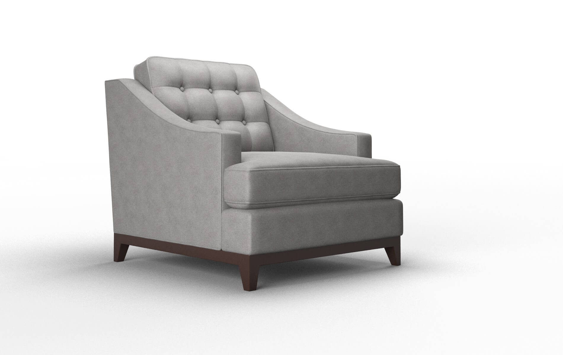 Geneva Dream_d Charcoal Chair espresso legs 2