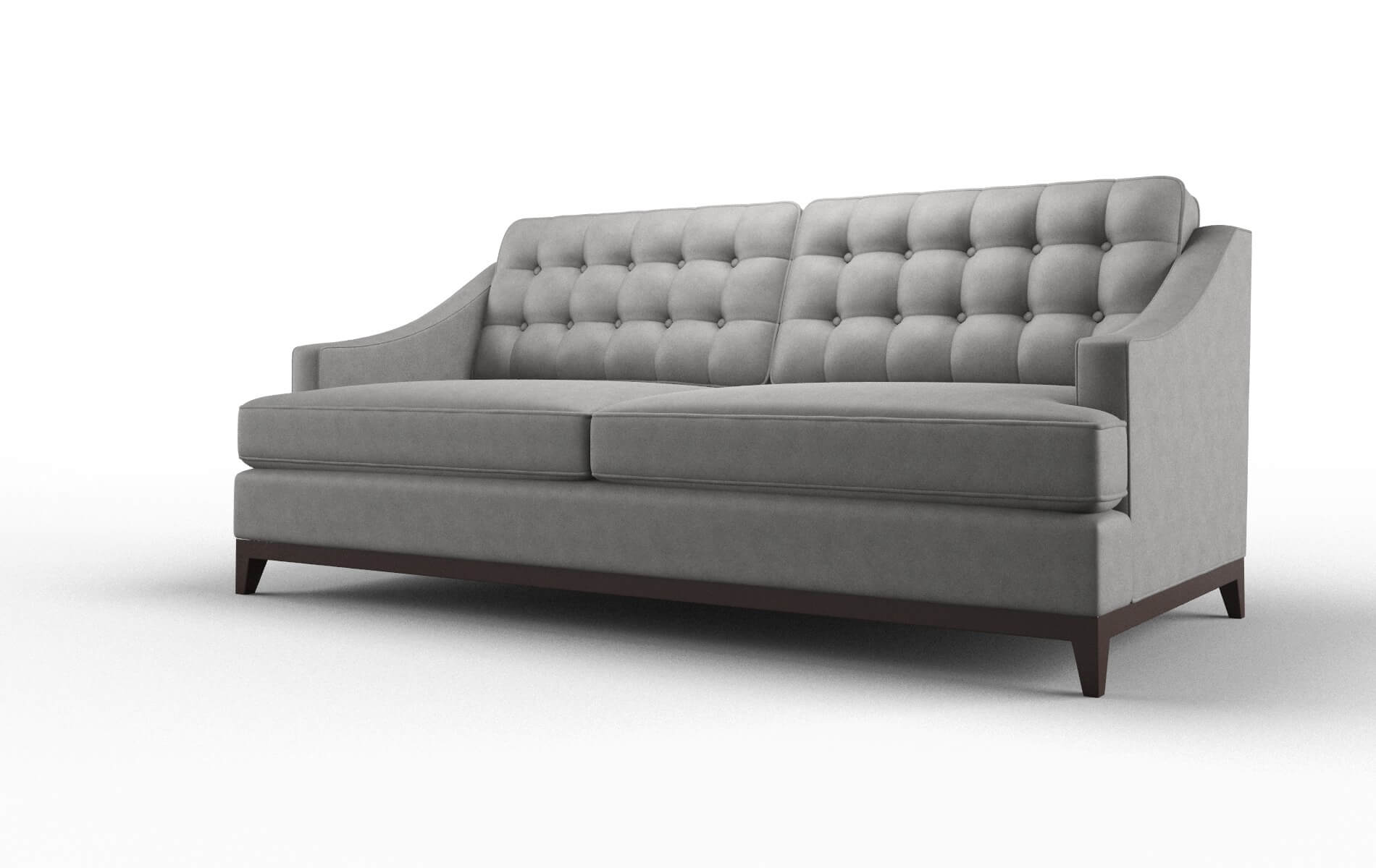 Geneva Dream_d Charcoal Sofa espresso legs 5