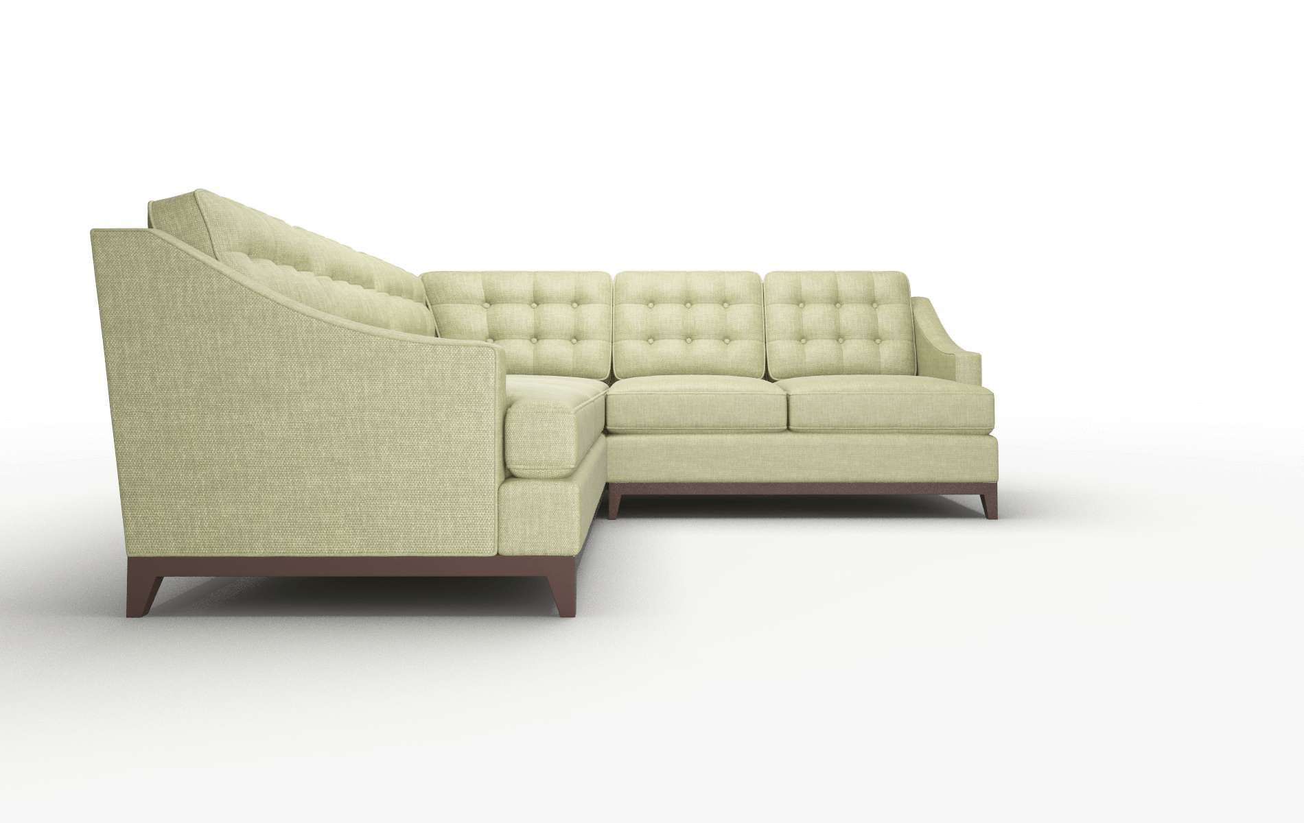 Geneva Dream_d Forest Sectional espresso legs 2