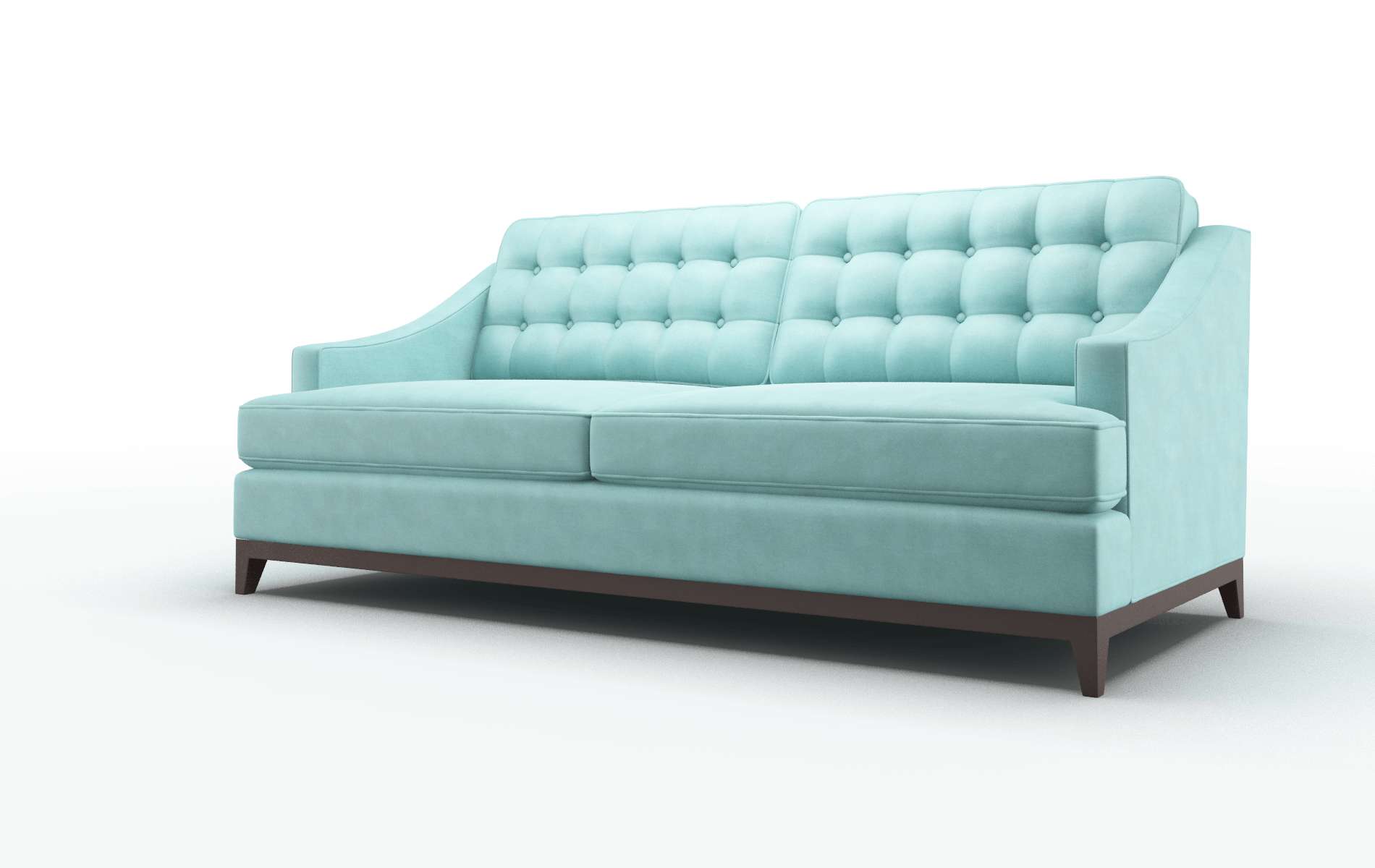 Geneva Dream_d French_blue Sofa espresso legs 4