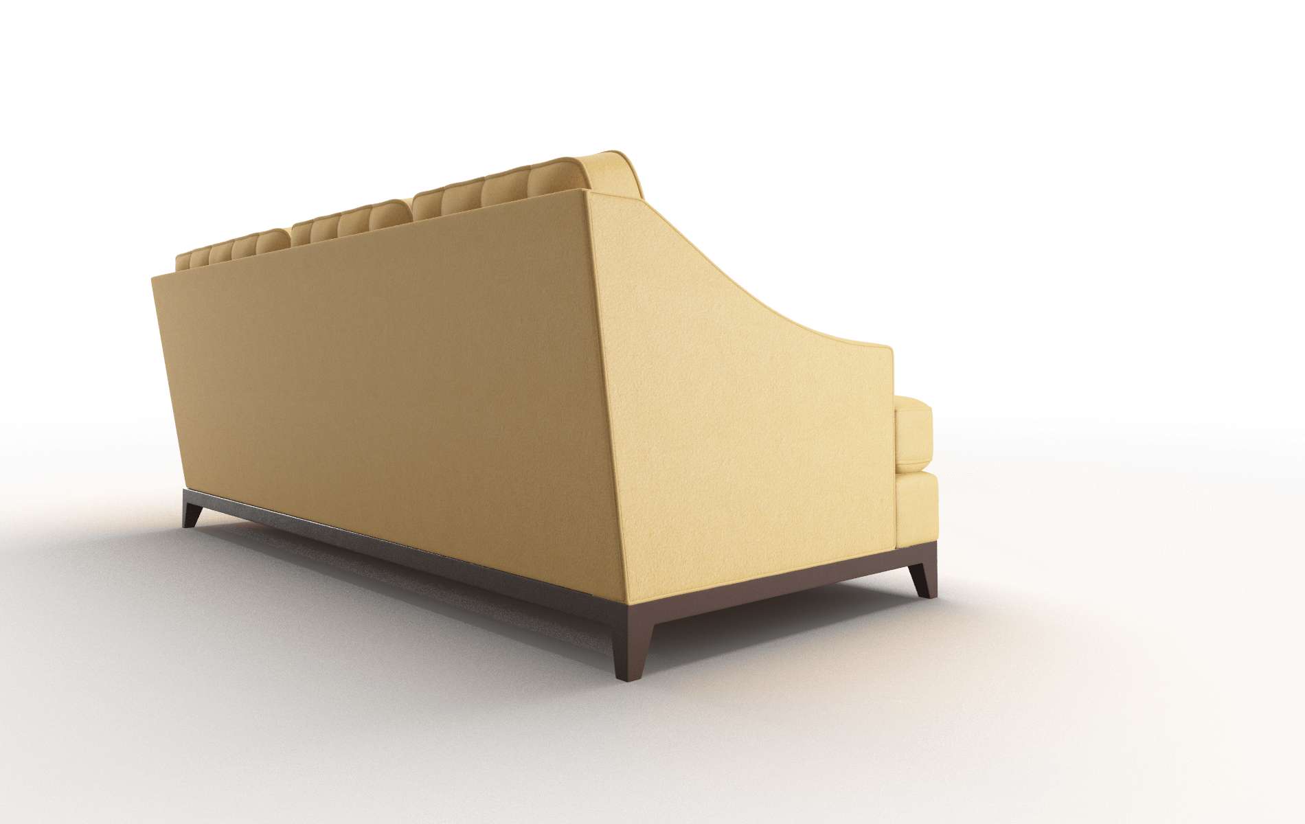 Geneva Dream_d Sunflower Sectional espresso legs 3