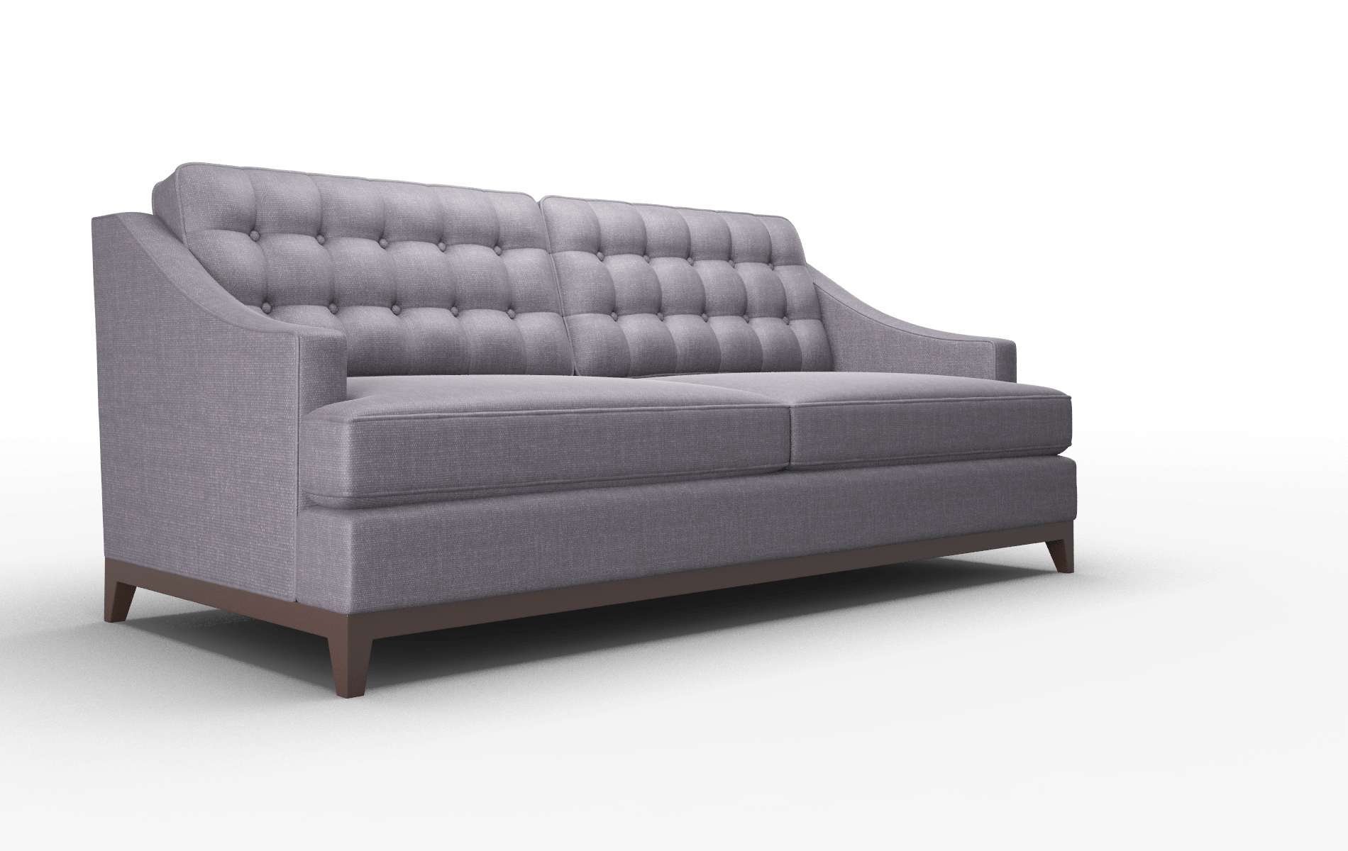 Geneva Durham Ink Sofa espresso legs 2