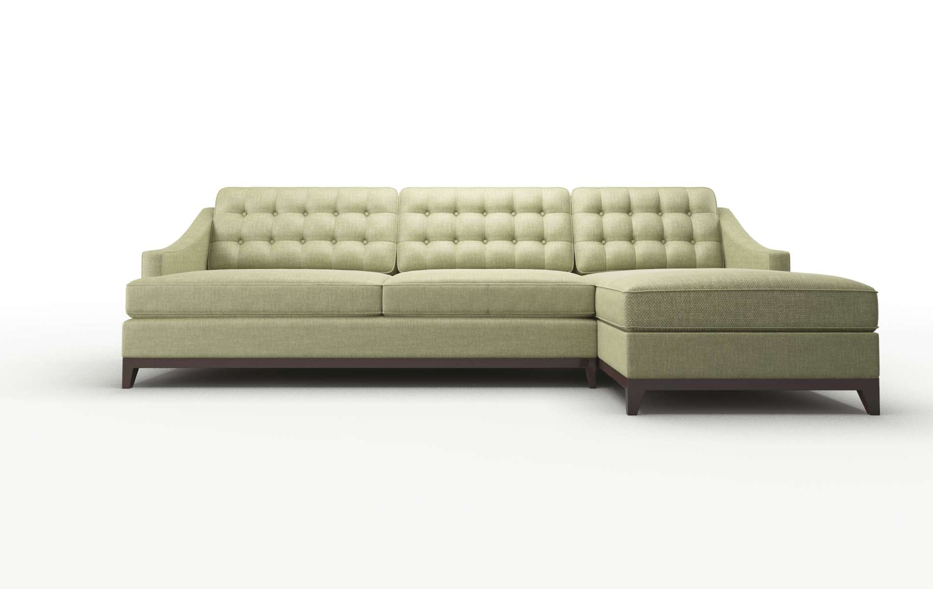 Geneva Durham Lime Panel espresso legs 1