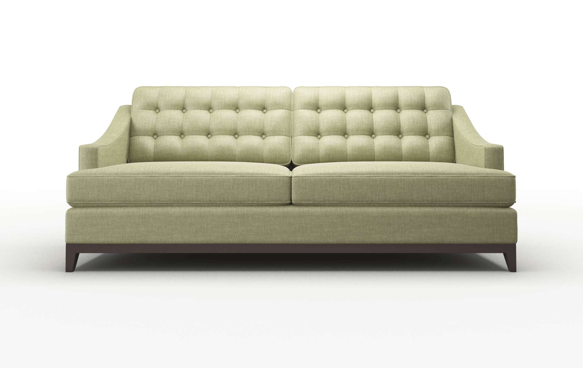 Geneva Durham Lime Sofa espresso legs 1