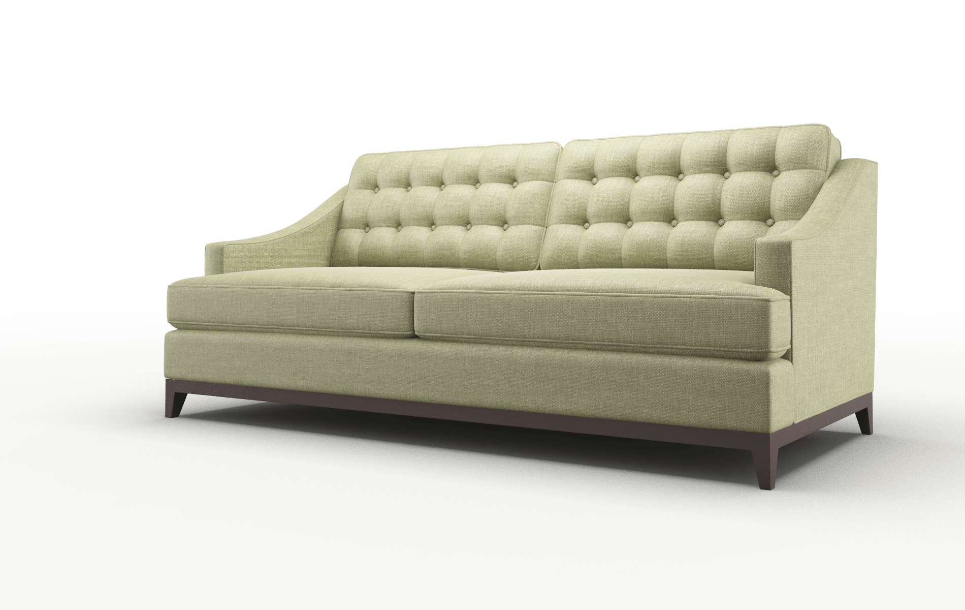 Geneva Durham Lime Sofa espresso legs 4