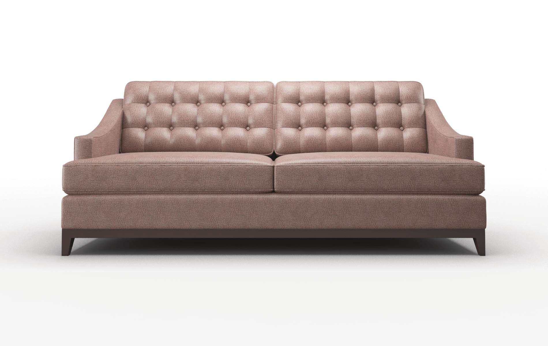 Geneva Ford Brown Sofa espresso legs 1