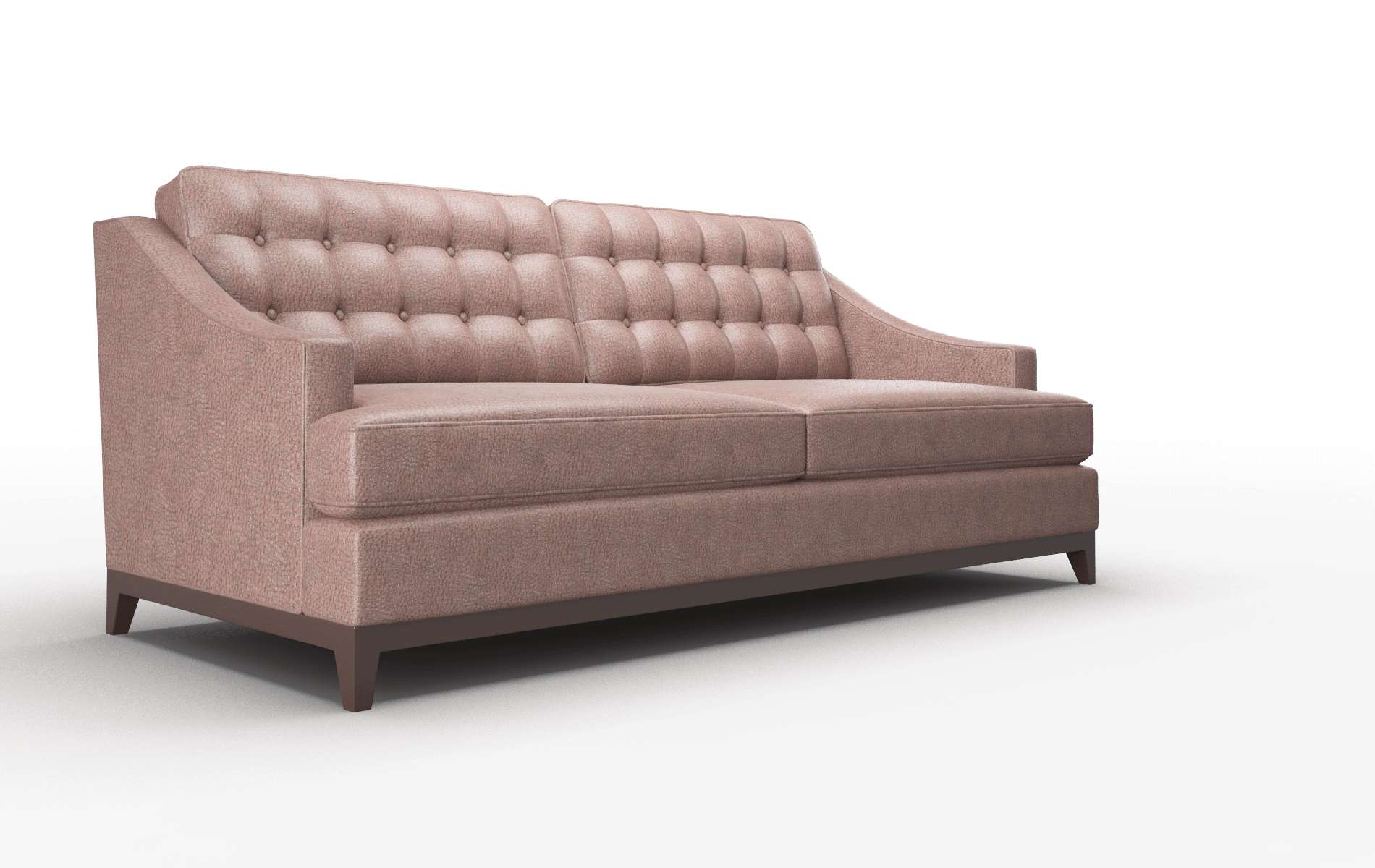 Geneva Ford Brown Sofa espresso legs 2