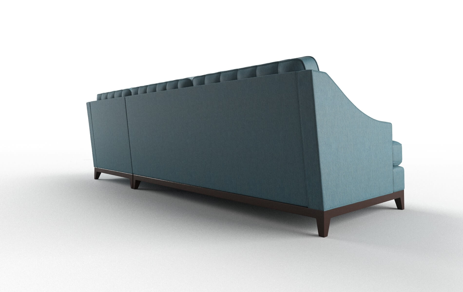 Geneva Hepburn Teal Panel espresso legs 5