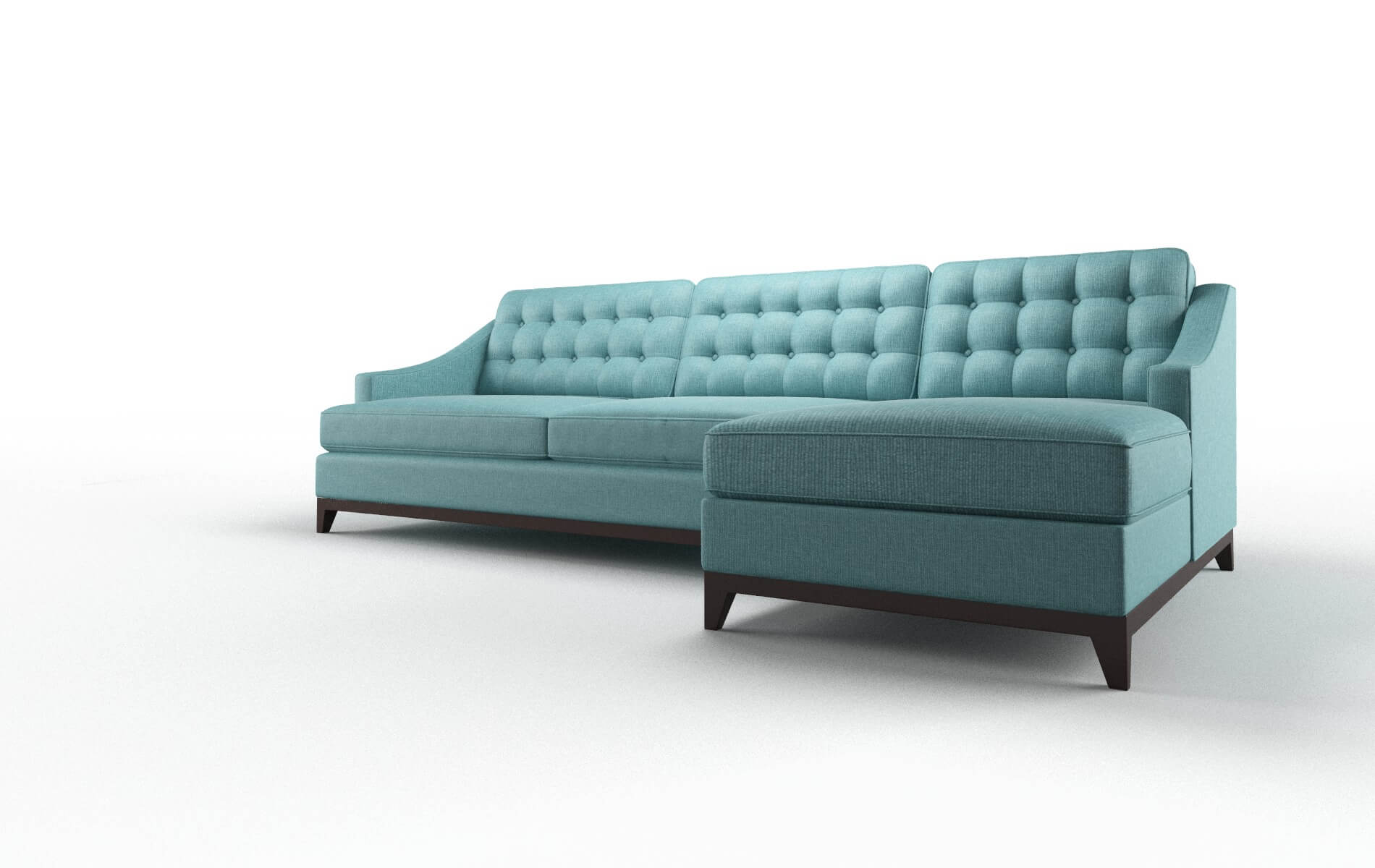 Geneva Hepburn_hrp Emerald Panel espresso legs 4