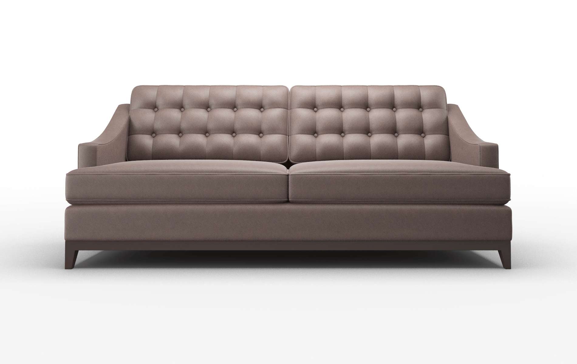 Geneva Insight Cafe Sofa espresso legs 1