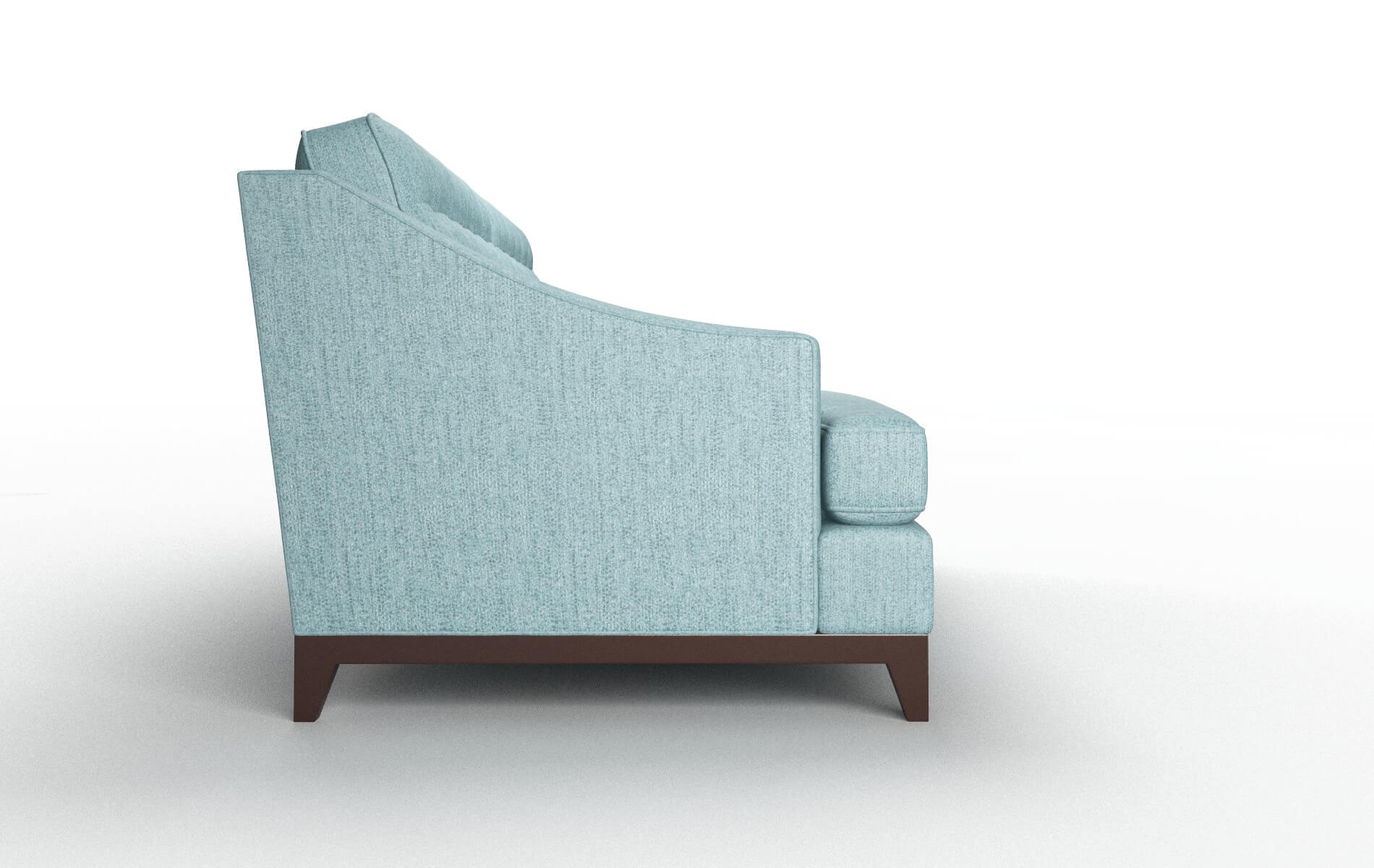 Geneva Insight Peacock Sofa espresso legs 3