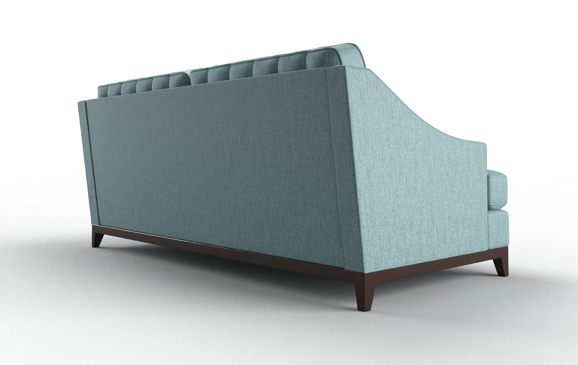 Geneva Insight Peacock Sofa espresso legs 4