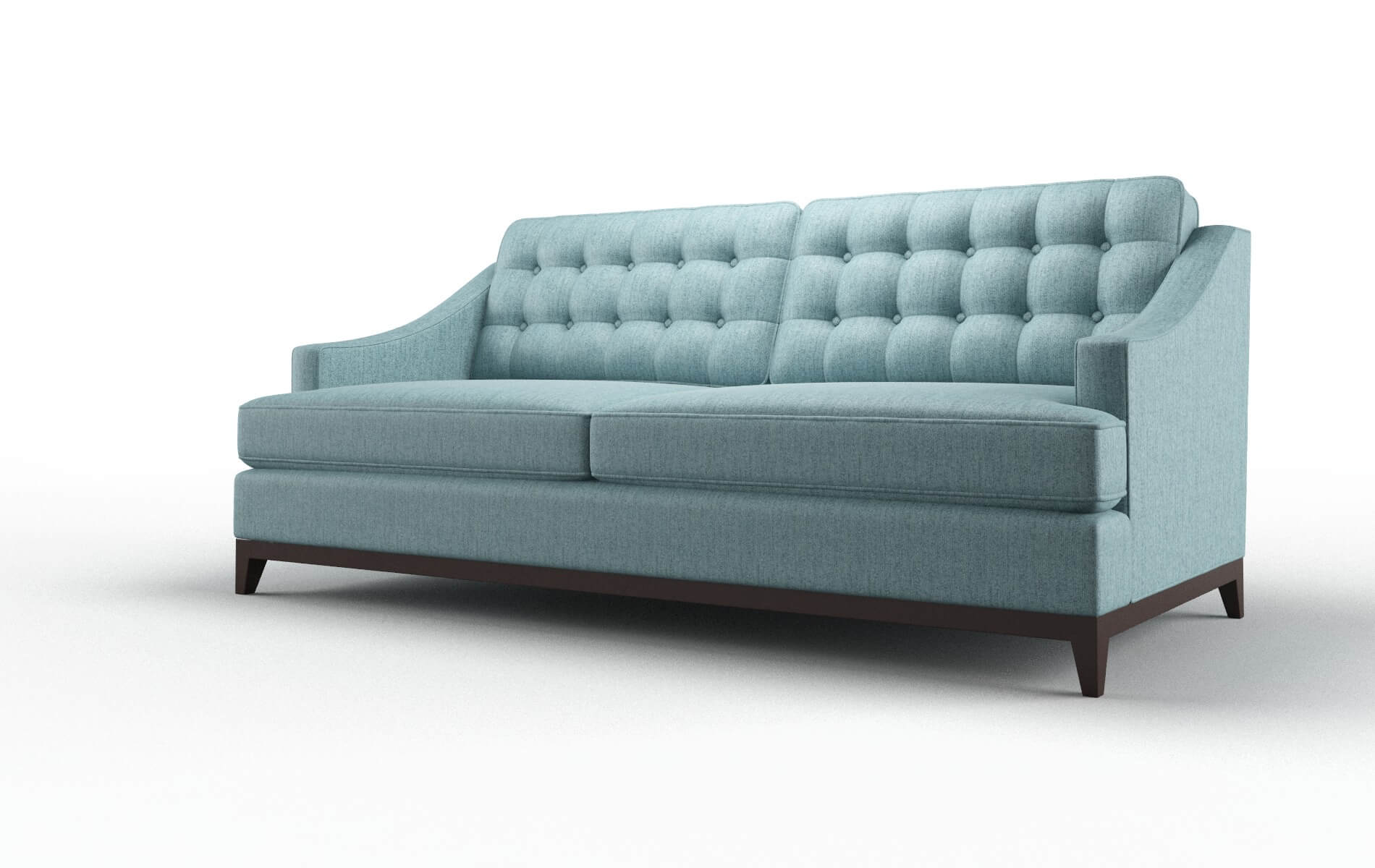 Geneva Insight Peacock Sofa espresso legs 5