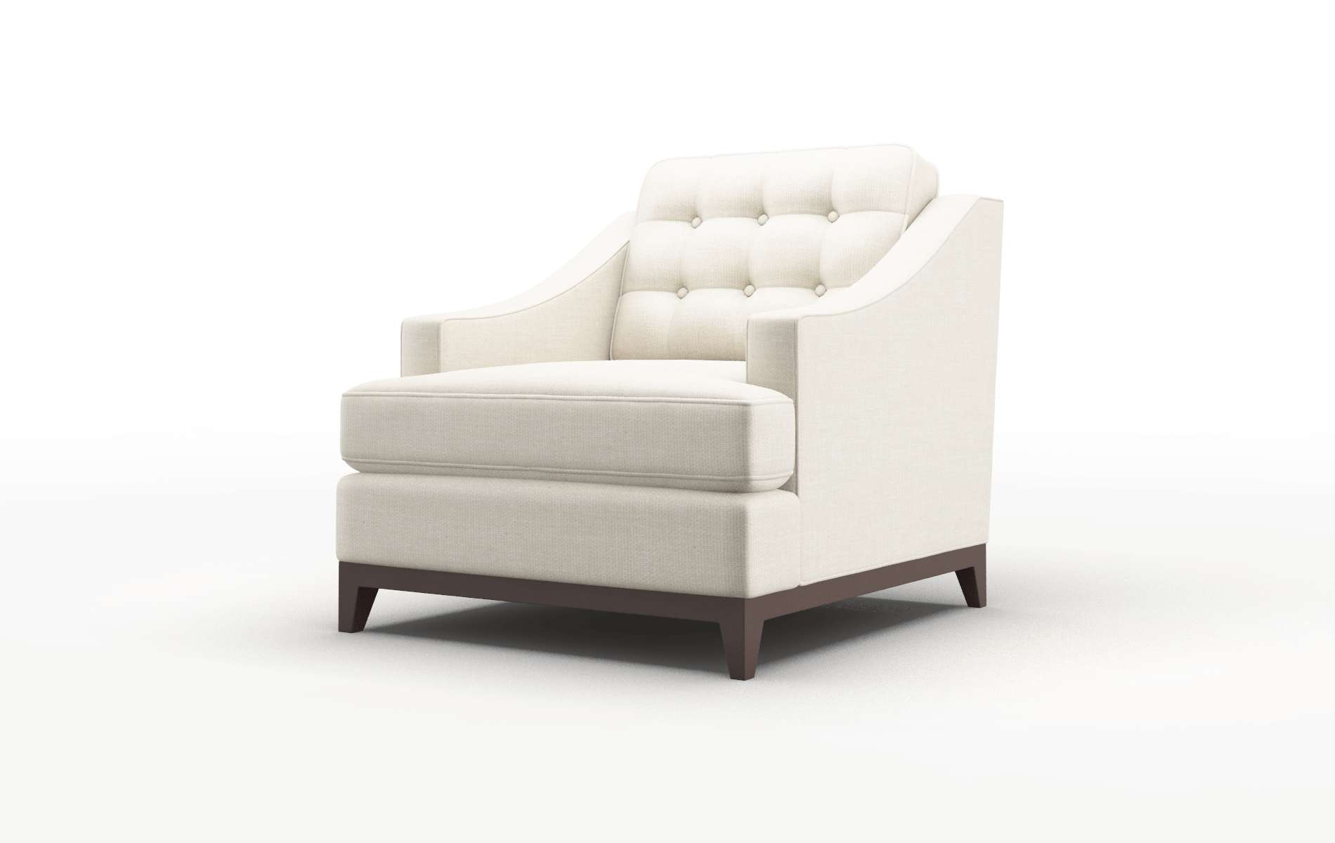 Geneva Keylargo Almond Chair espresso legs 4