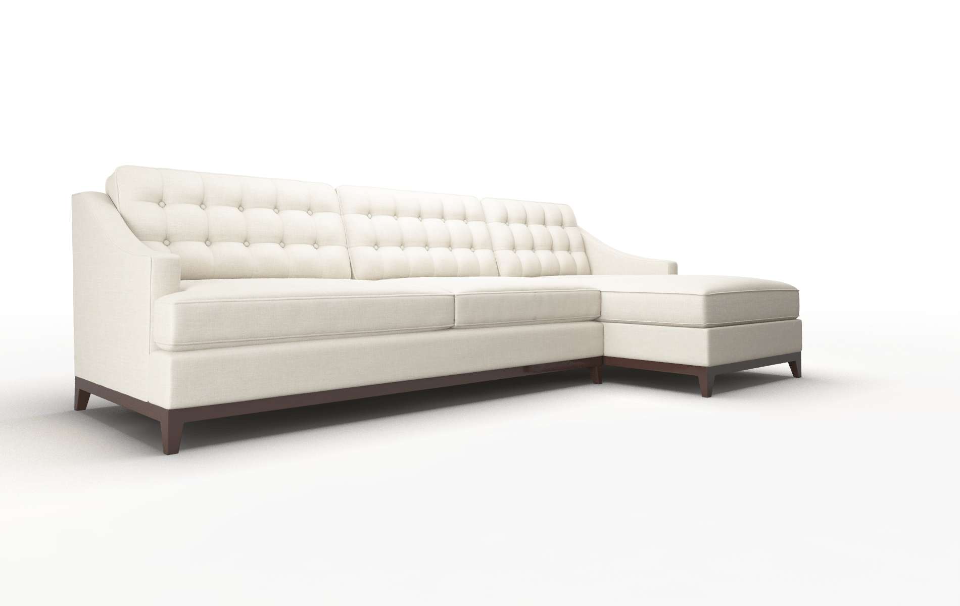 Geneva Keylargo Almond Panel espresso legs 2