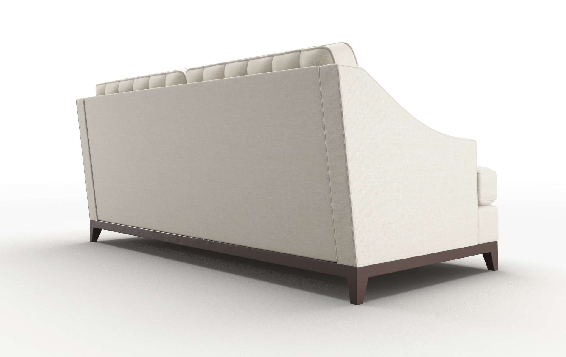 Geneva Keylargo Almond Sofa espresso legs 5