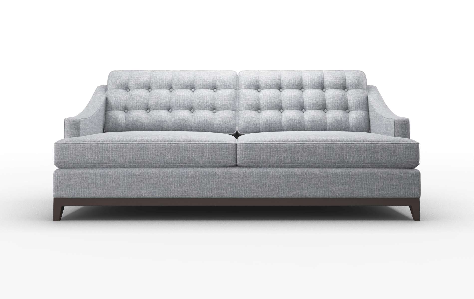 Geneva Keylargo Ash Sofa espresso legs 1