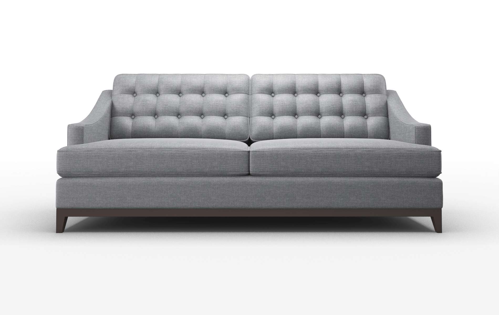 Geneva Keylargo Graphite Sofa espresso legs 1