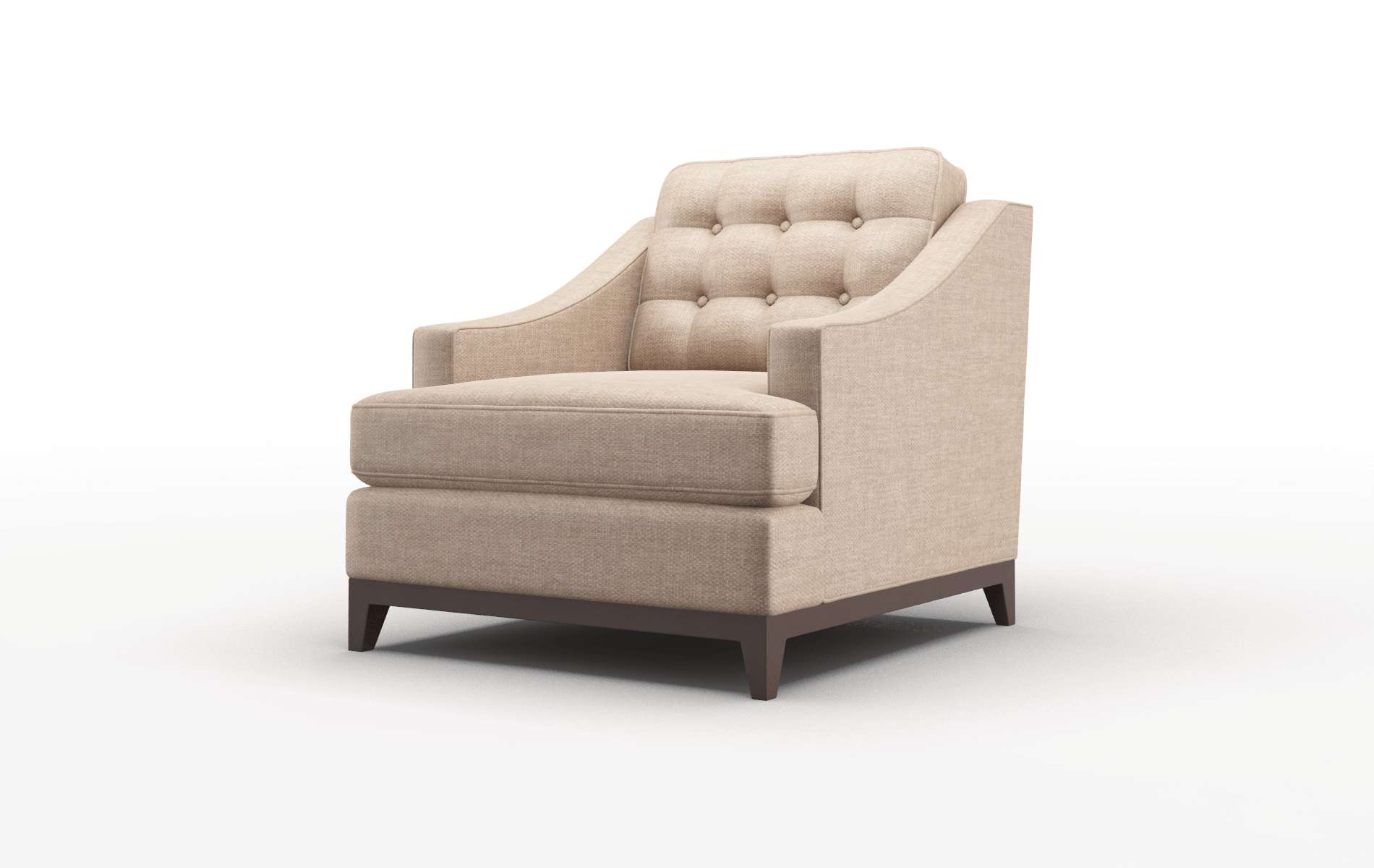 Geneva Keylargo Mink Chair espresso legs 4