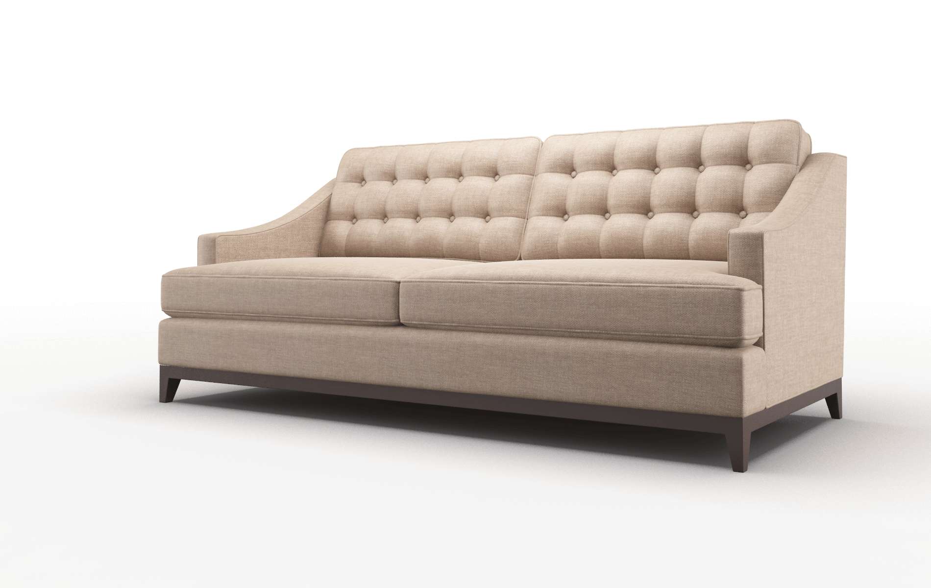Geneva Keylargo Mink Sofa espresso legs 4