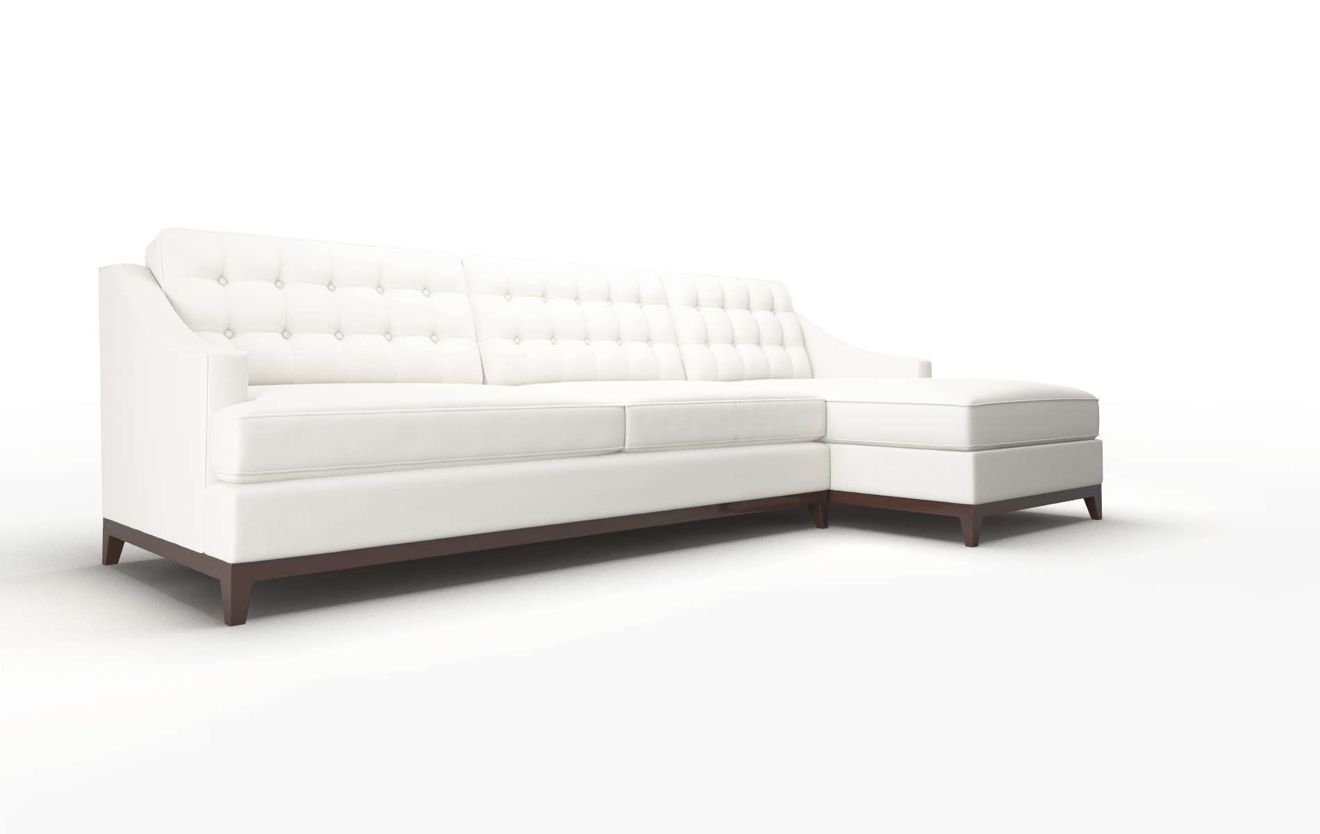 Geneva Keylargo Oatmeal Panel espresso legs 2