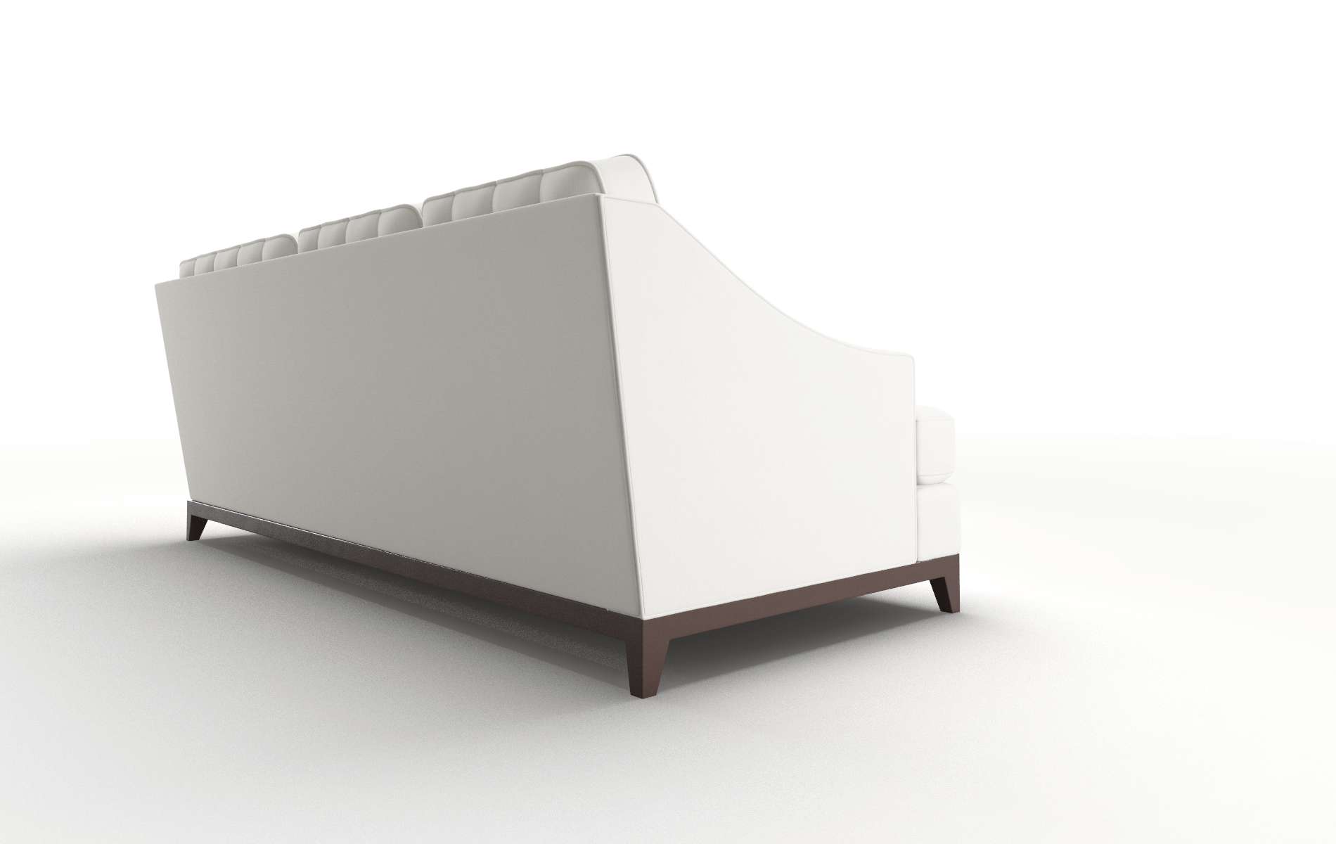 Geneva Keylargo Oatmeal Sectional espresso legs 3