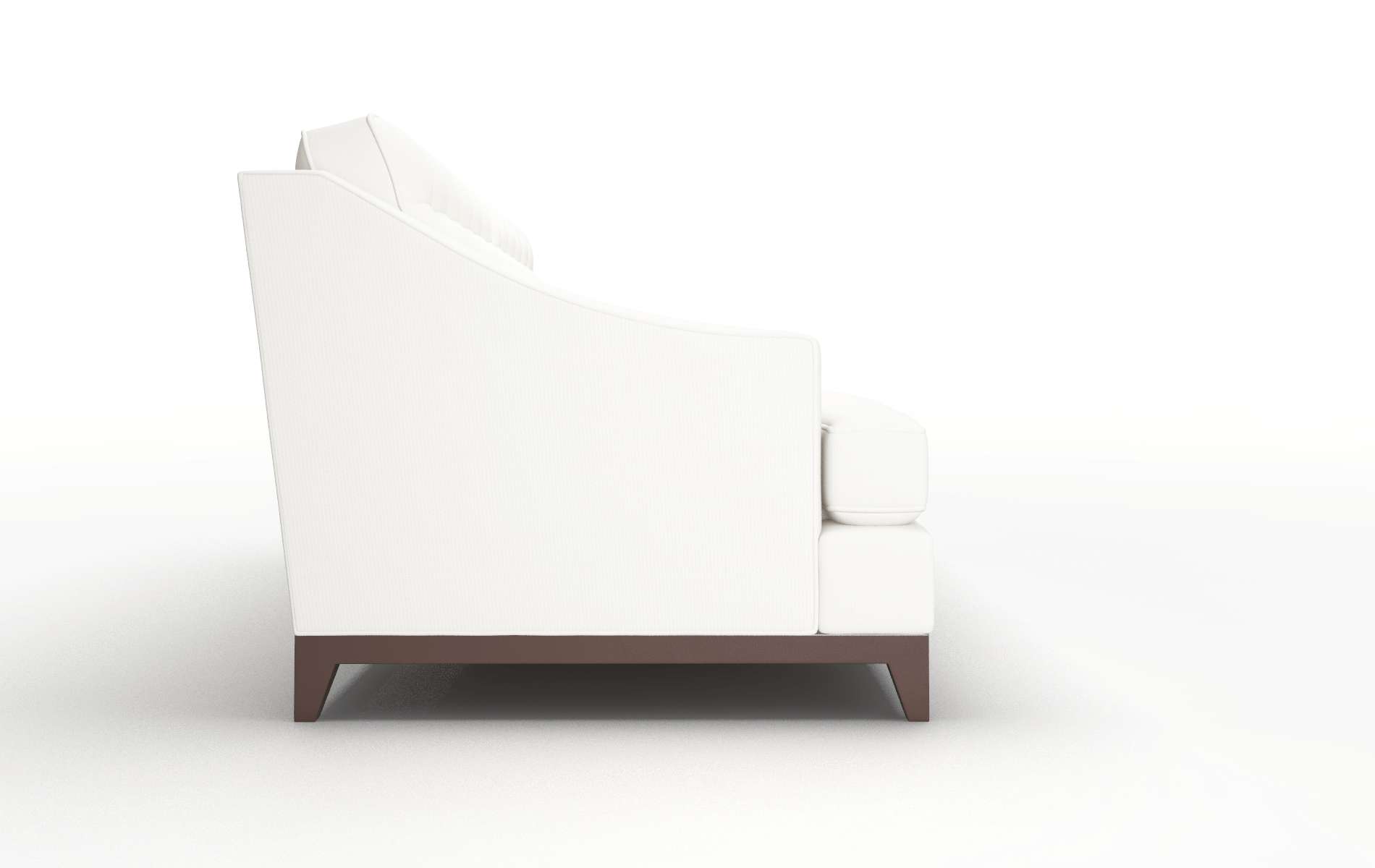 Geneva Keylargo Oatmeal Sofa espresso legs 3