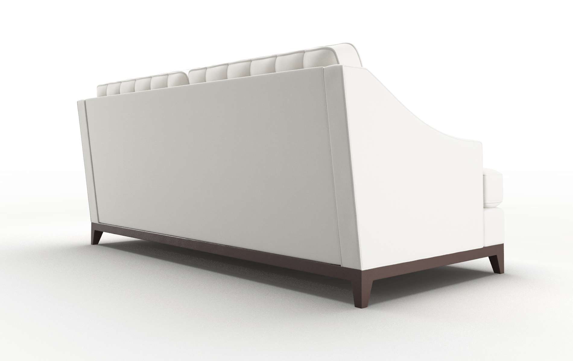 Geneva Keylargo Oatmeal Sofa espresso legs 5