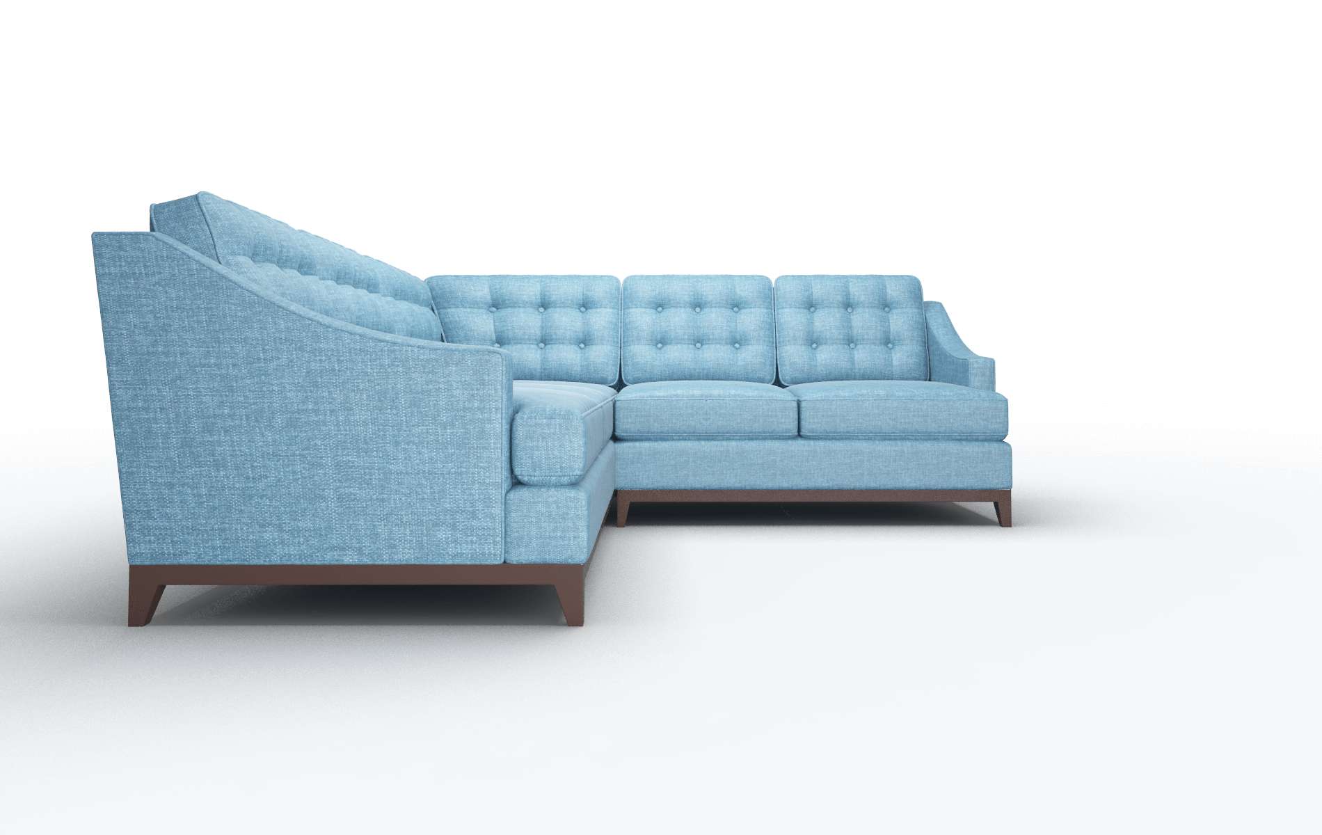 Geneva Keylargo Ocean Sectional espresso legs 2