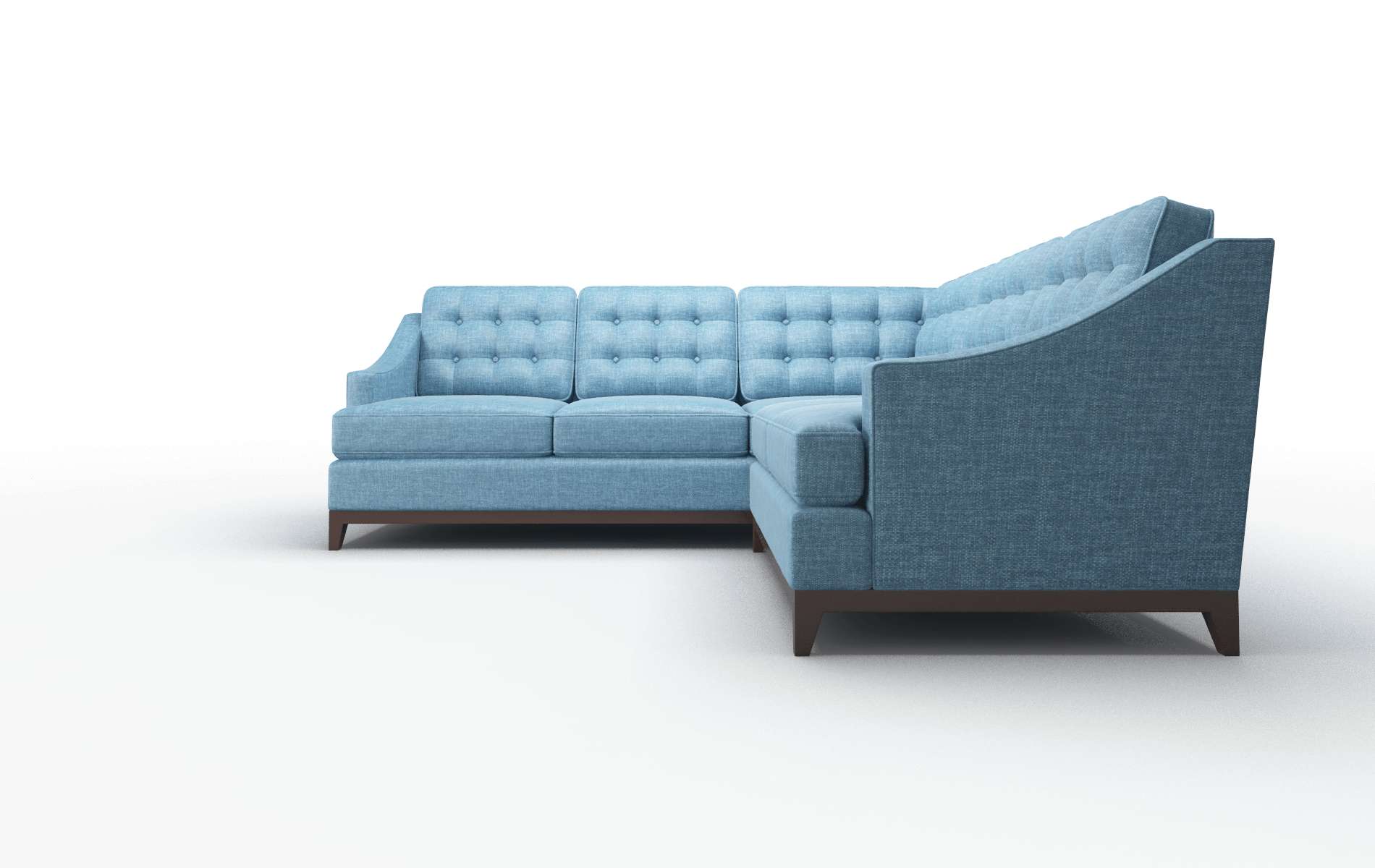 Geneva Keylargo Ocean Sectional espresso legs 5