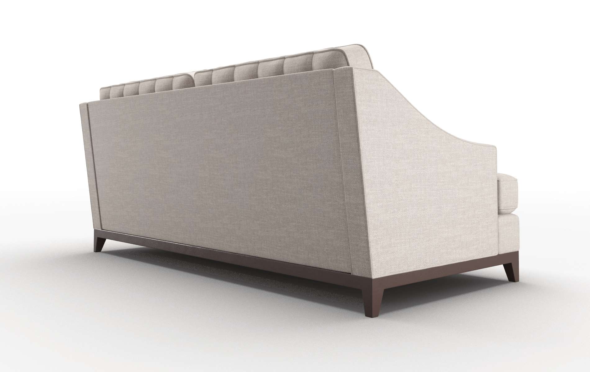 Geneva Keylargo Pumice Sofa espresso legs 5