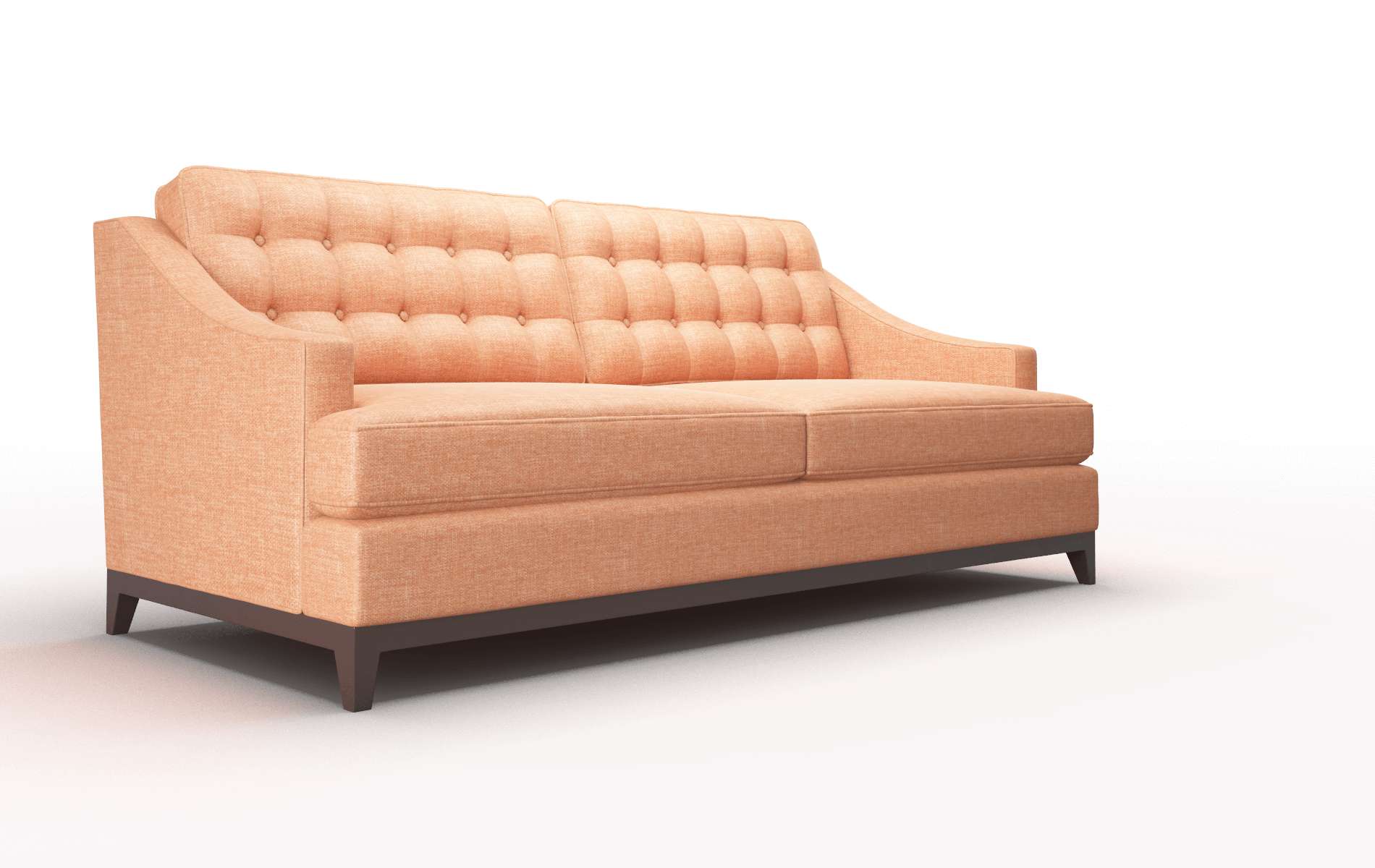 Geneva Keylargo Terracotta Sofa espresso legs 2