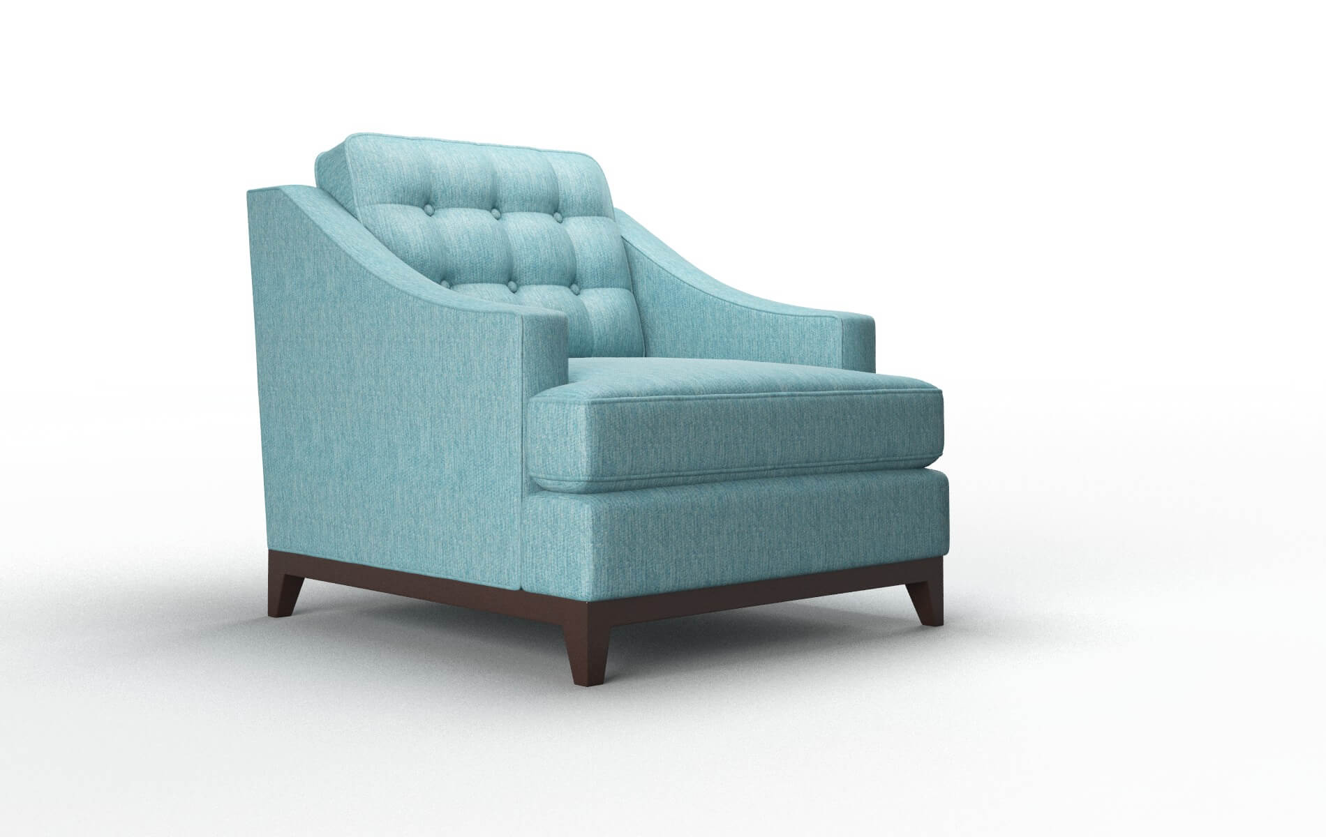 Geneva Lana Peacock Chair espresso legs 2