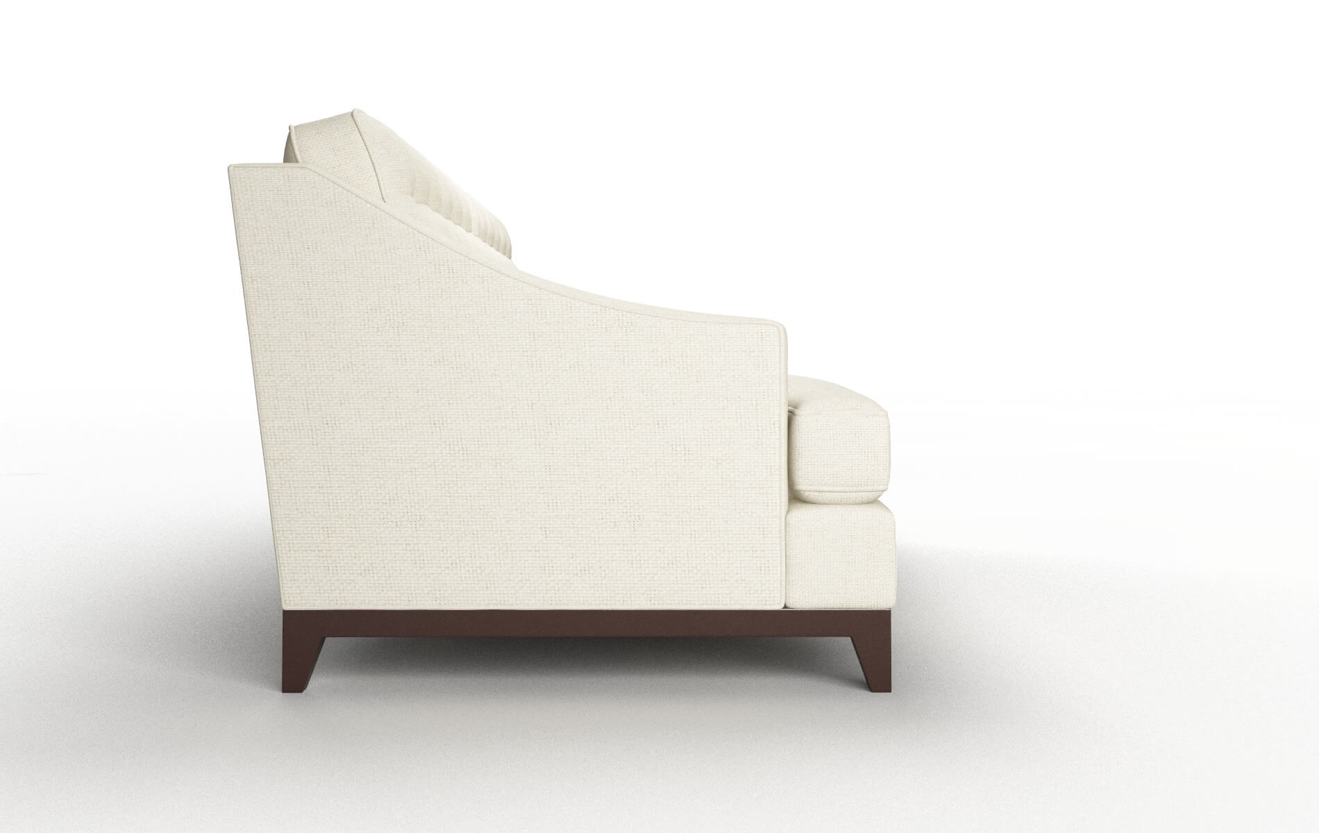 Geneva Lana Sand Sofa espresso legs 3