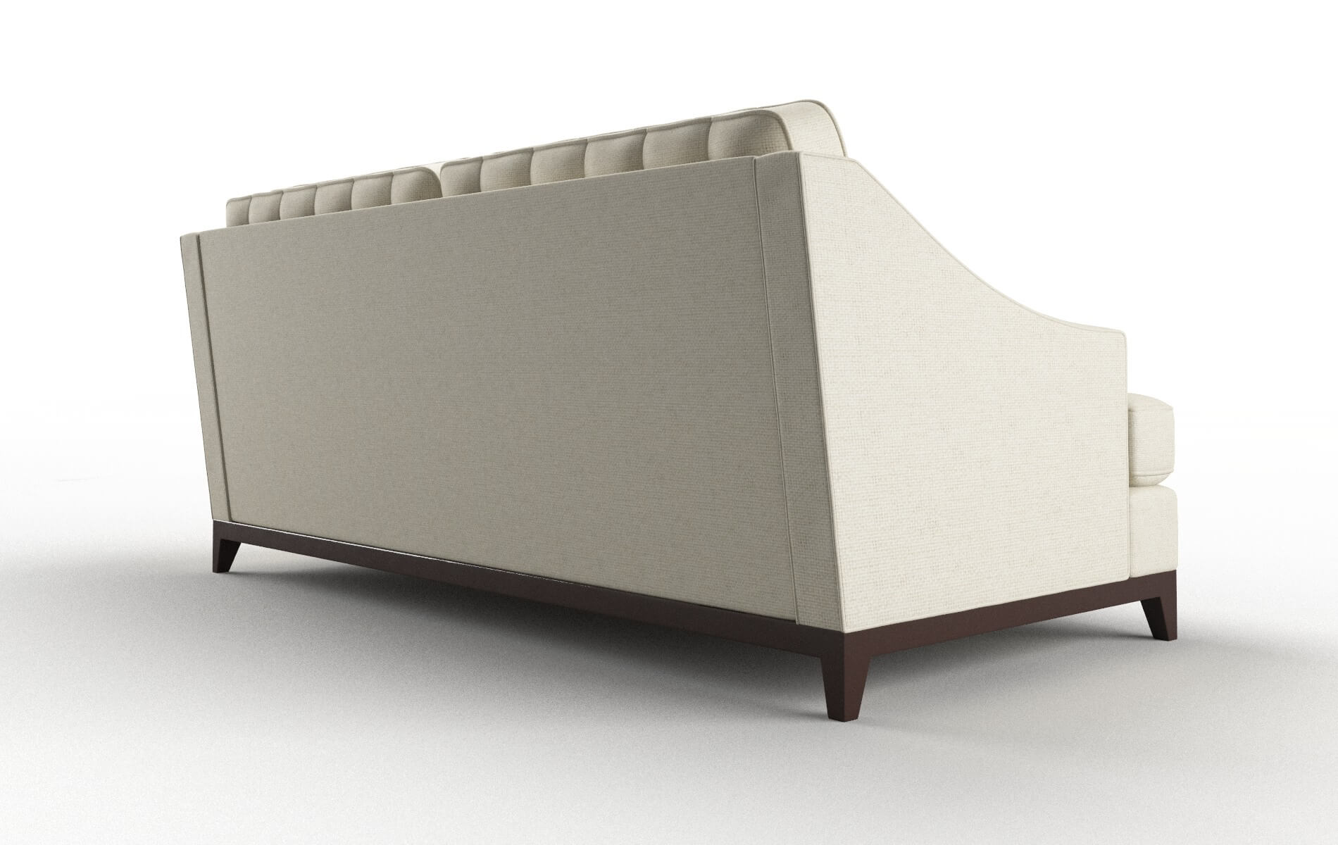 Geneva Lana Sand Sofa espresso legs 4