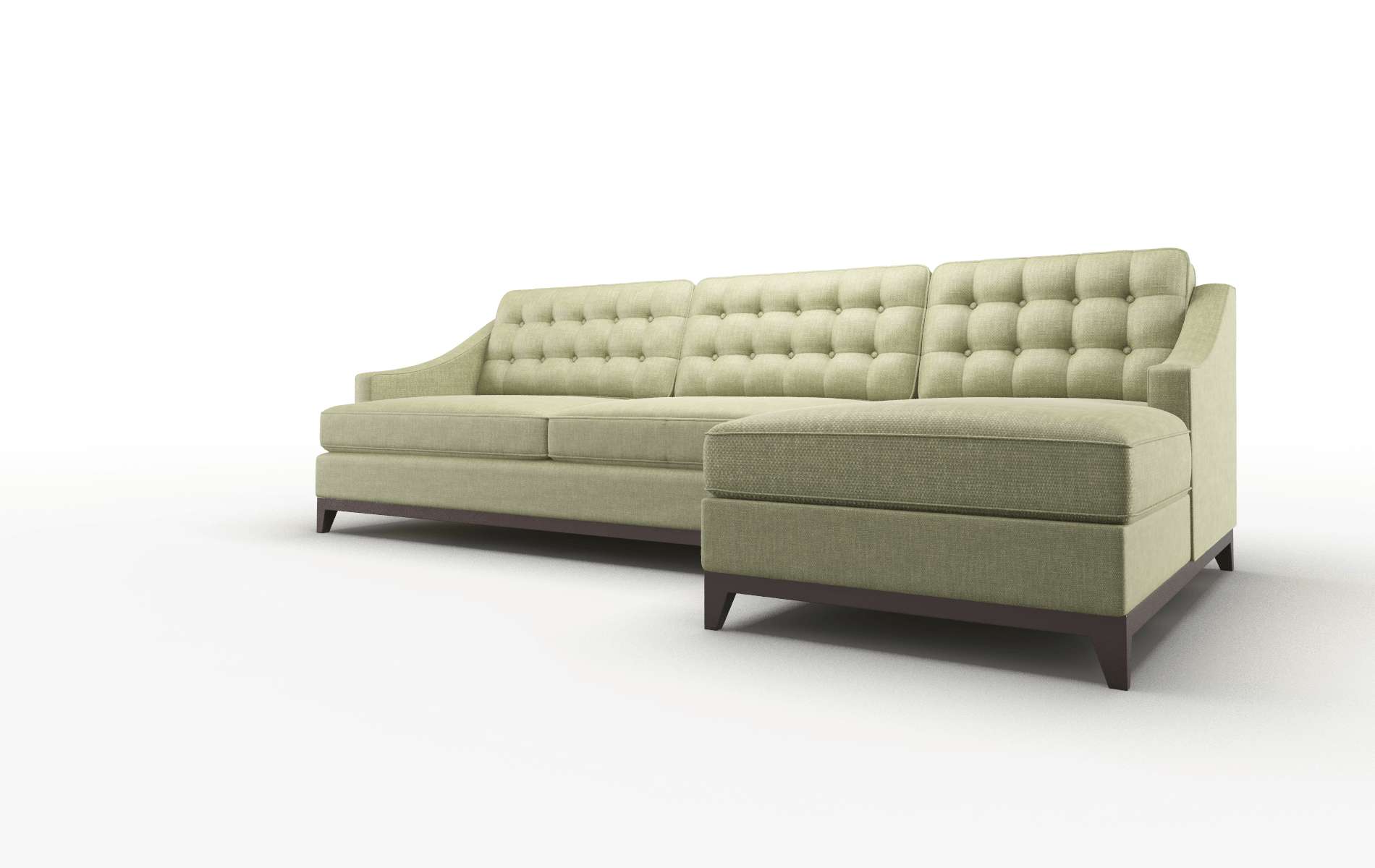 Geneva Leslie Lawn Panel espresso legs 4