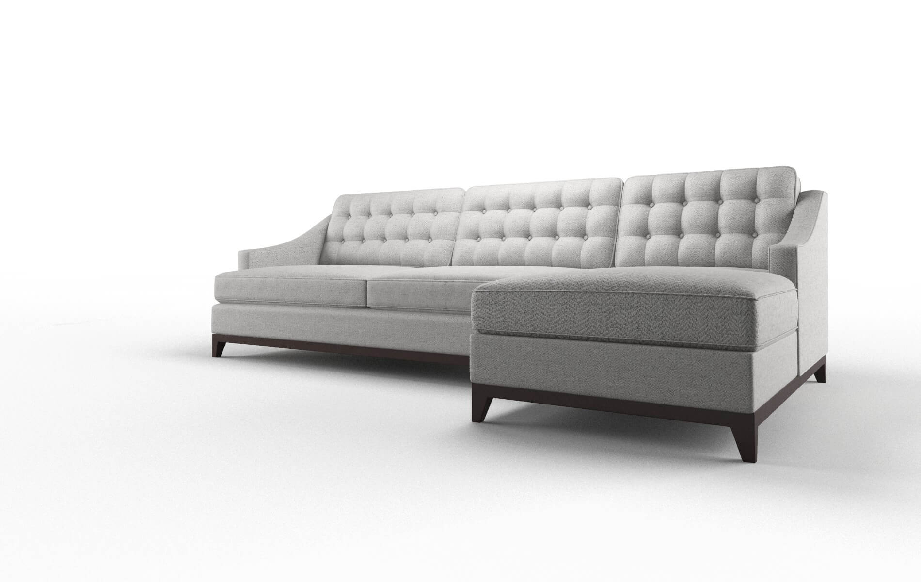 Geneva Malibu Dove Panel espresso legs 4