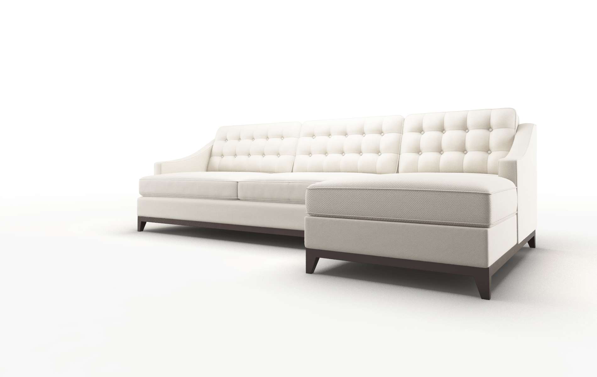 Geneva Malibu Linen Panel espresso legs 4