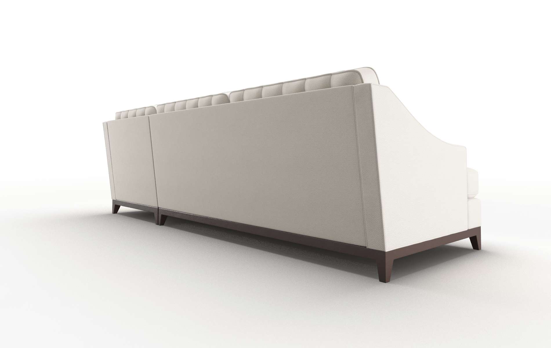 Geneva Malibu Linen Panel espresso legs 5