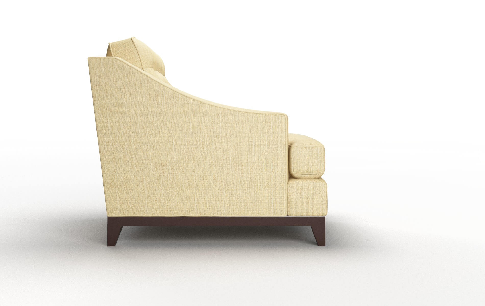 Geneva Malibu Maize Chair espresso legs 3